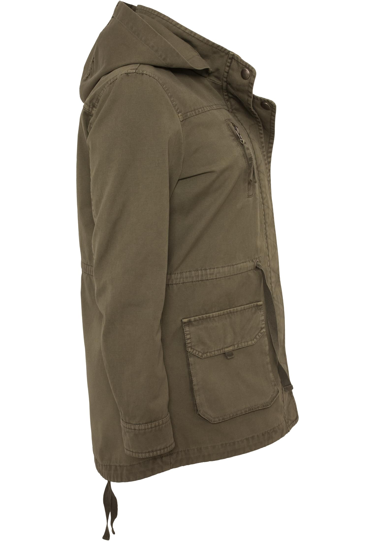 Ladies Cotton Parka | olive