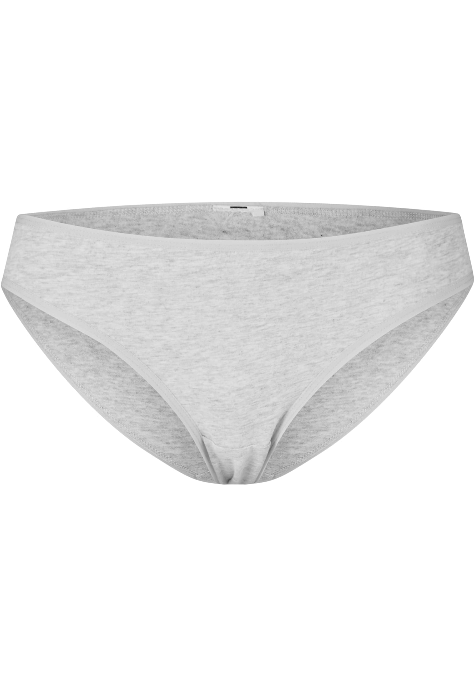 Ladies Basic Cotton Slip 5-Pack | black+black+white+white+heathergrey