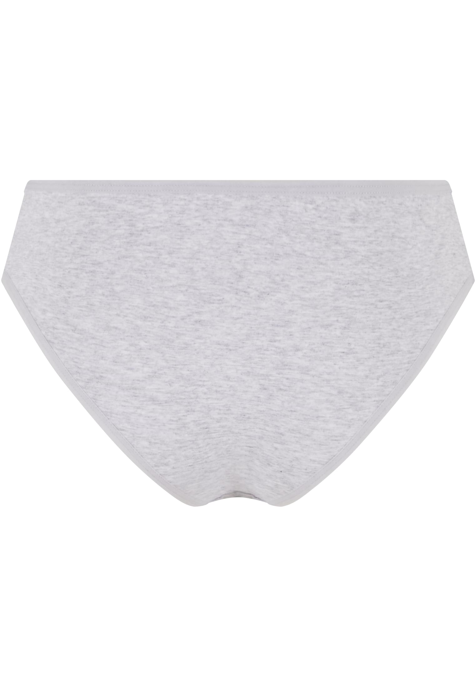 Ladies Basic Cotton Brazilian 5-Pack | black+black+white+white+heathergrey