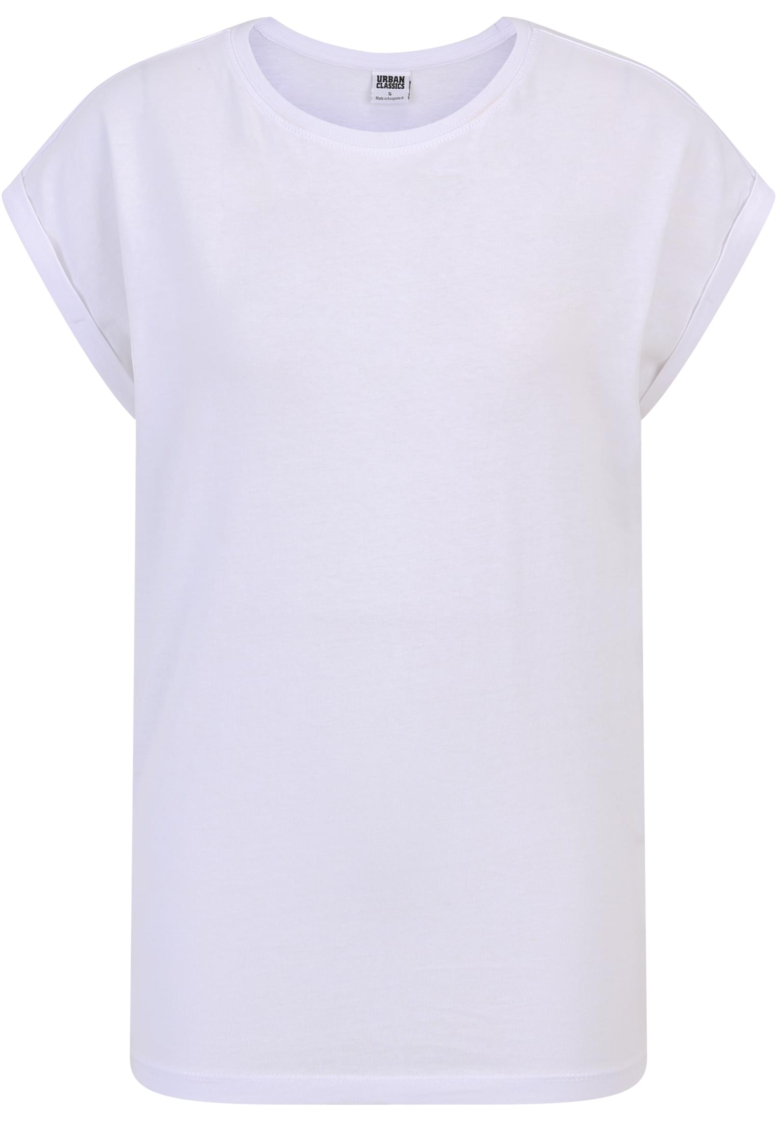 Ladies Extended Shoulder Tee 2-Pack | white+cherry