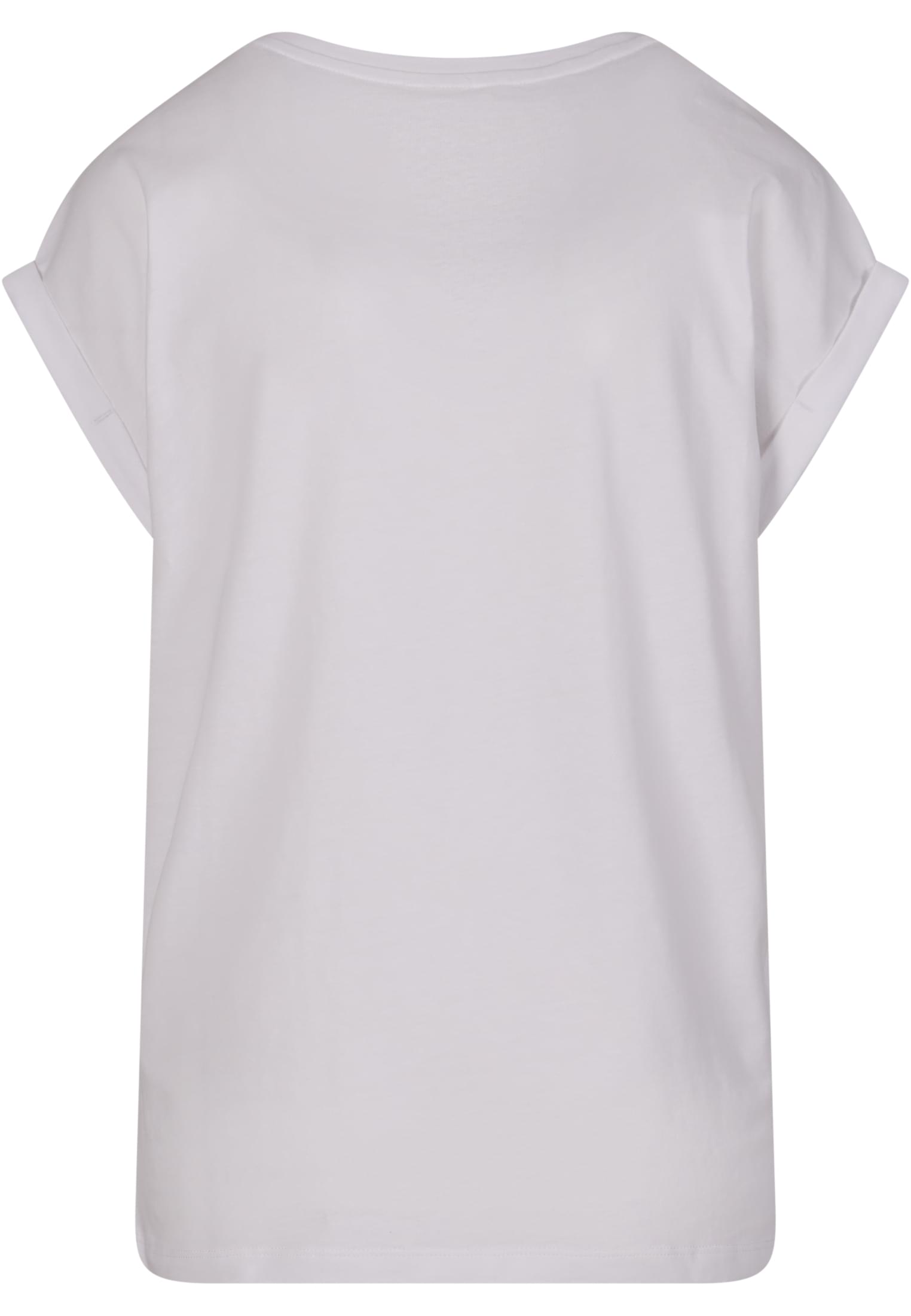 Ladies Extended Shoulder Tee 2-Pack | lemonadepink+white