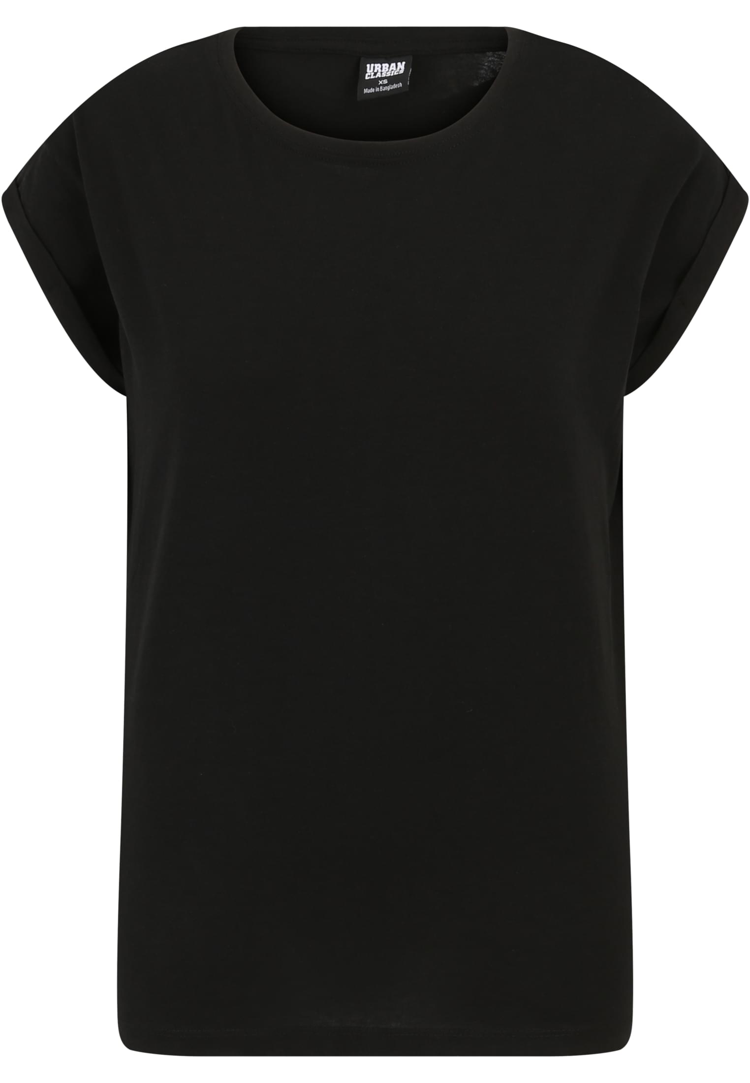 Ladies Extended Shoulder Tee 2-Pack | darkshadow+black