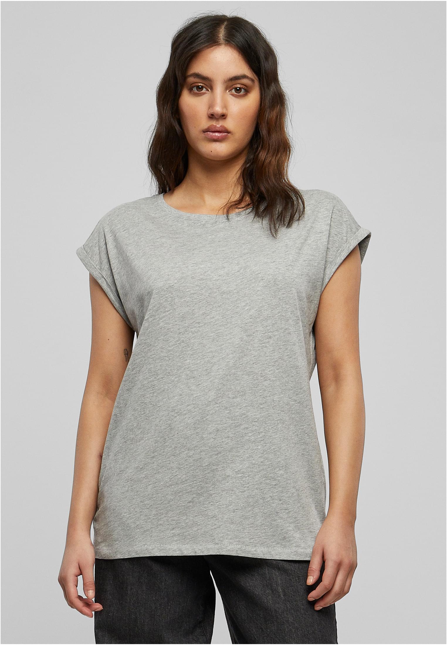 Ladies Extended Shoulder Tee Light