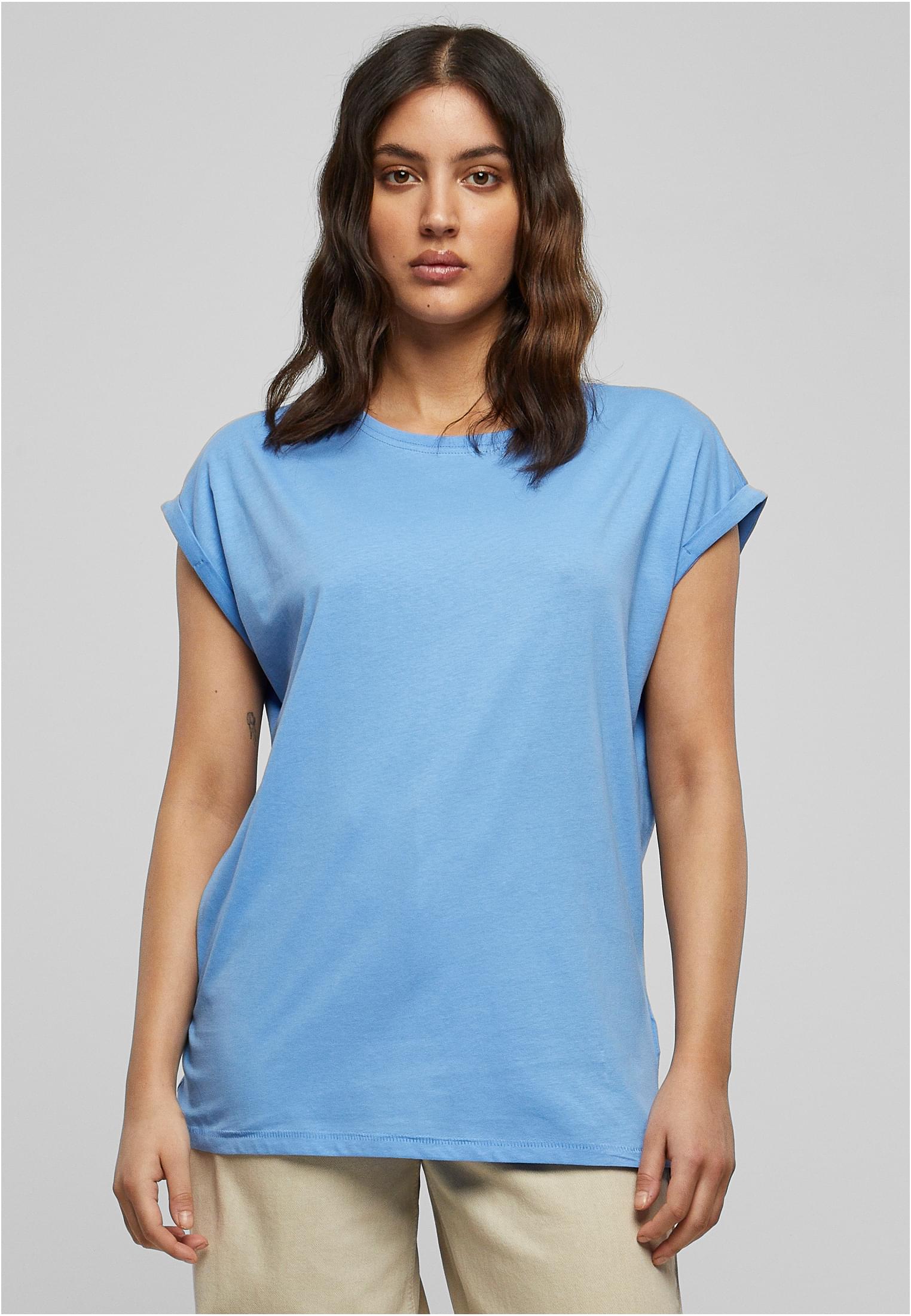 Ladies Extended Shoulder Tee Light