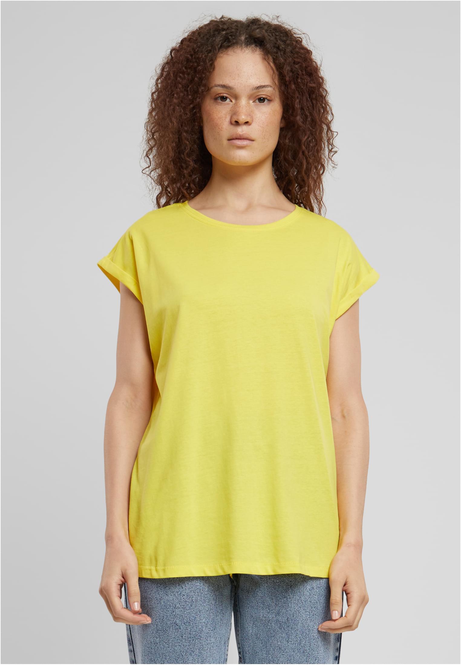 Ladies Extended Shoulder Tee Light