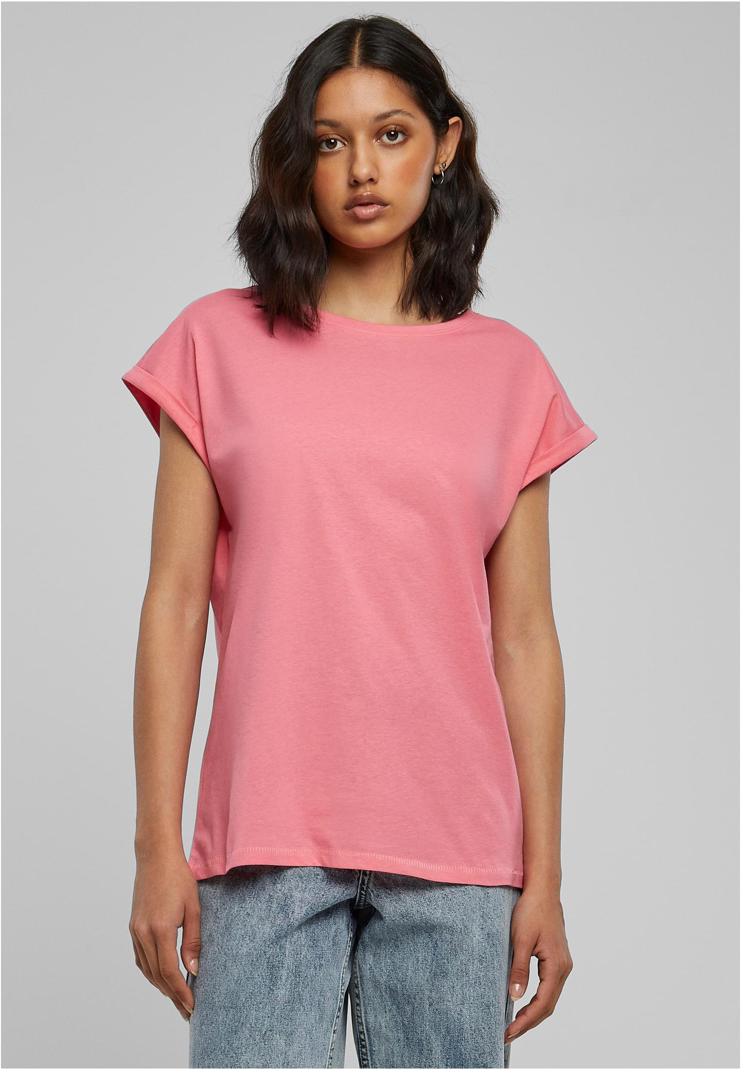 Ladies Extended Shoulder Tee Light