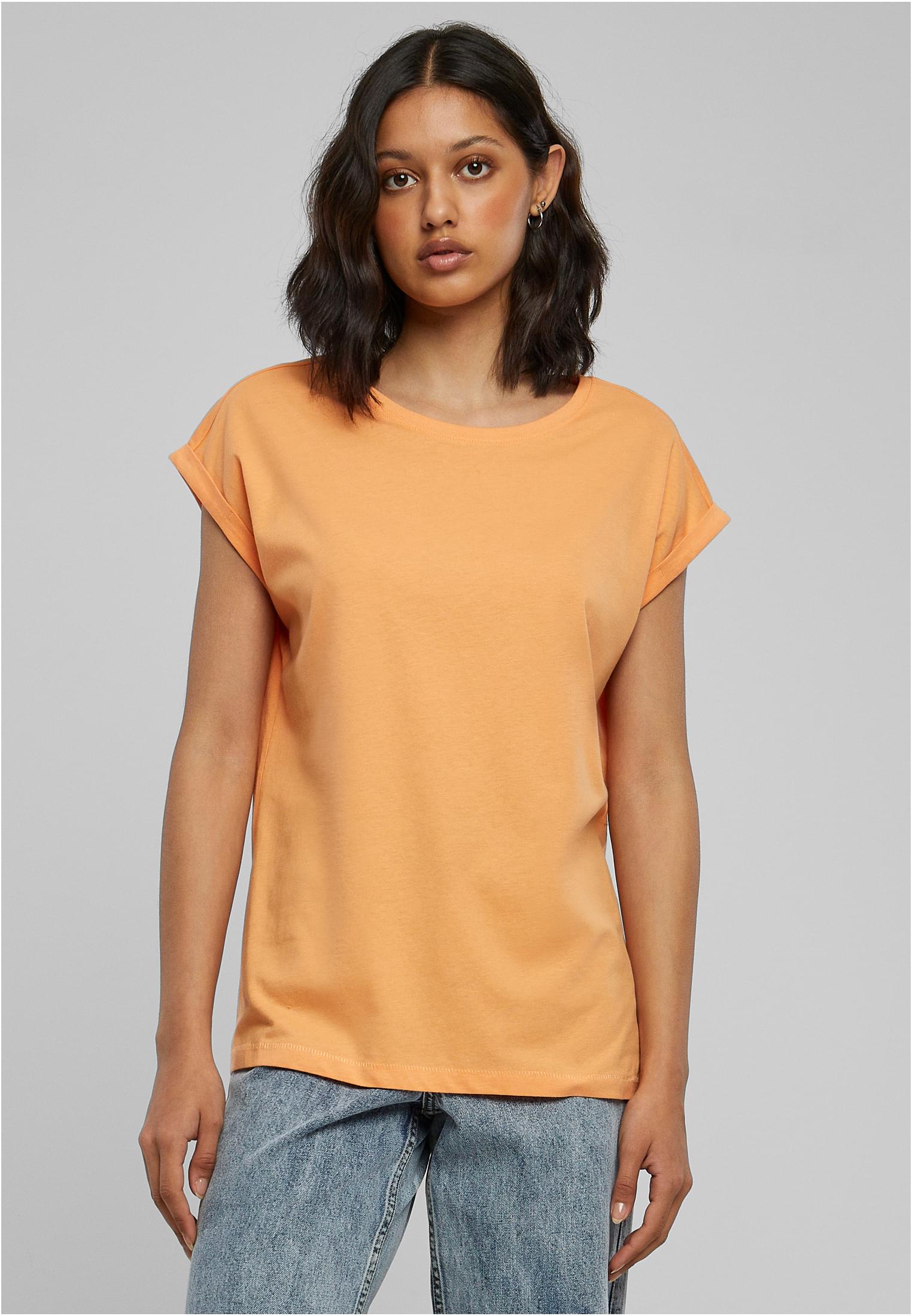 Ladies Extended Shoulder Tee Light