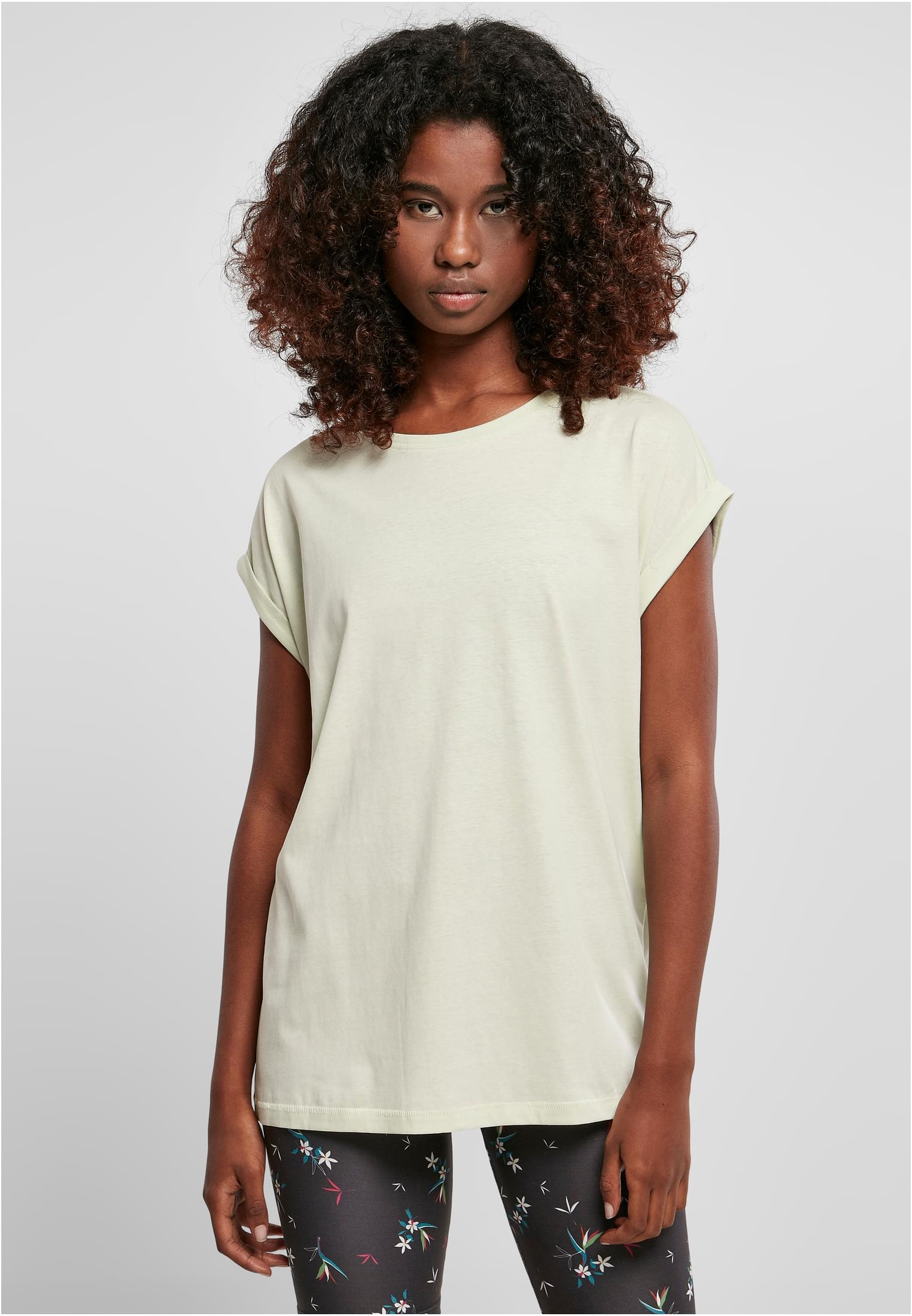 Ladies Extended Shoulder Tee Light