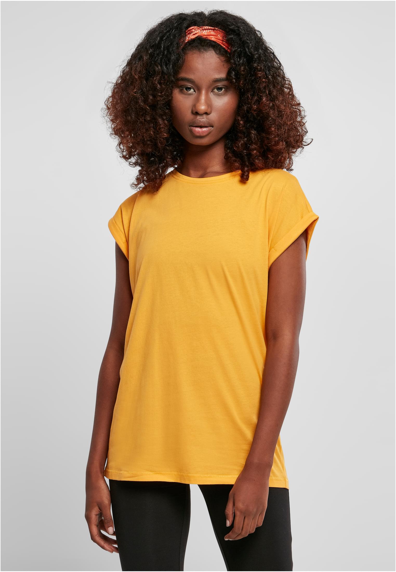 Ladies Extended Shoulder Tee Light