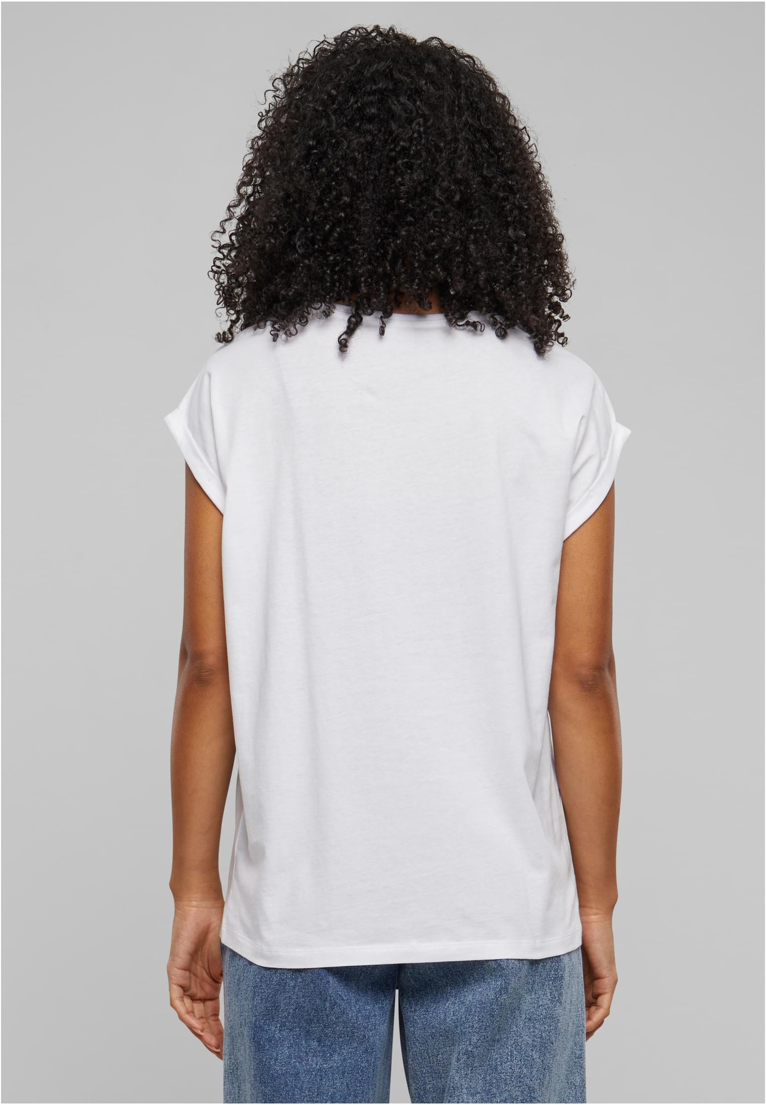 Ladies Extended Shoulder Tee Light