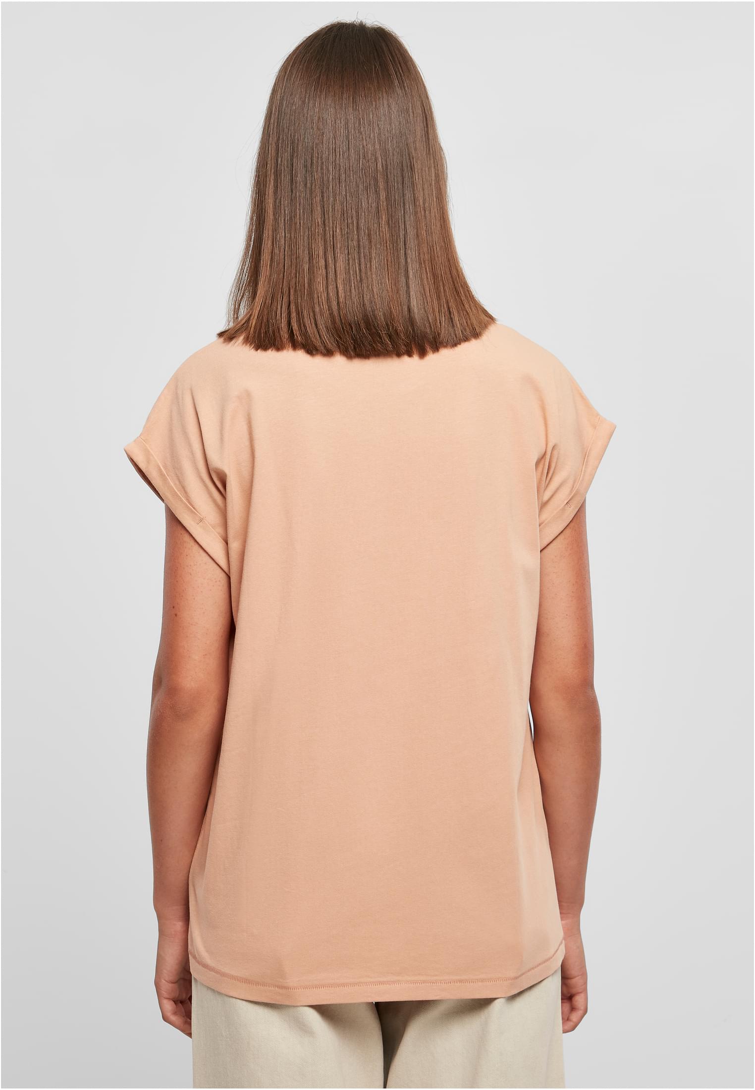 Ladies Extended Shoulder Tee Light