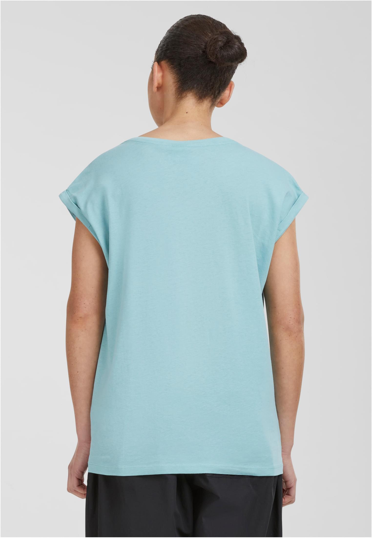 Ladies Extended Shoulder Tee Light