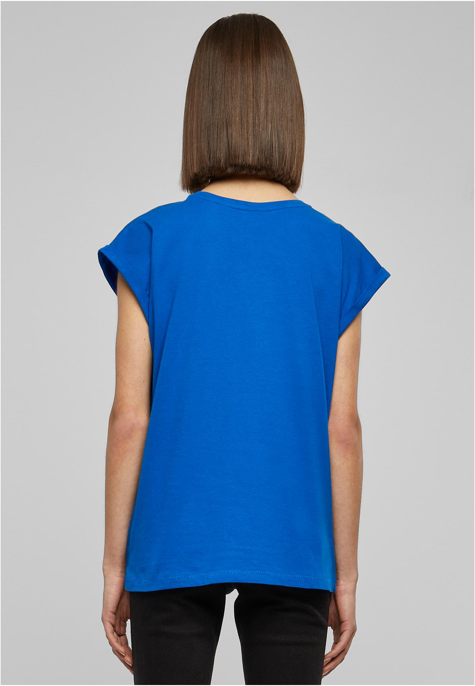 Ladies Extended Shoulder Tee Dunkel