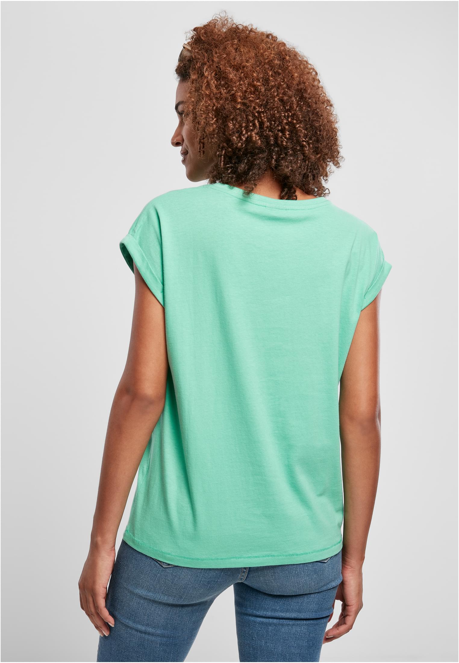 Ladies Extended Shoulder Tee Light