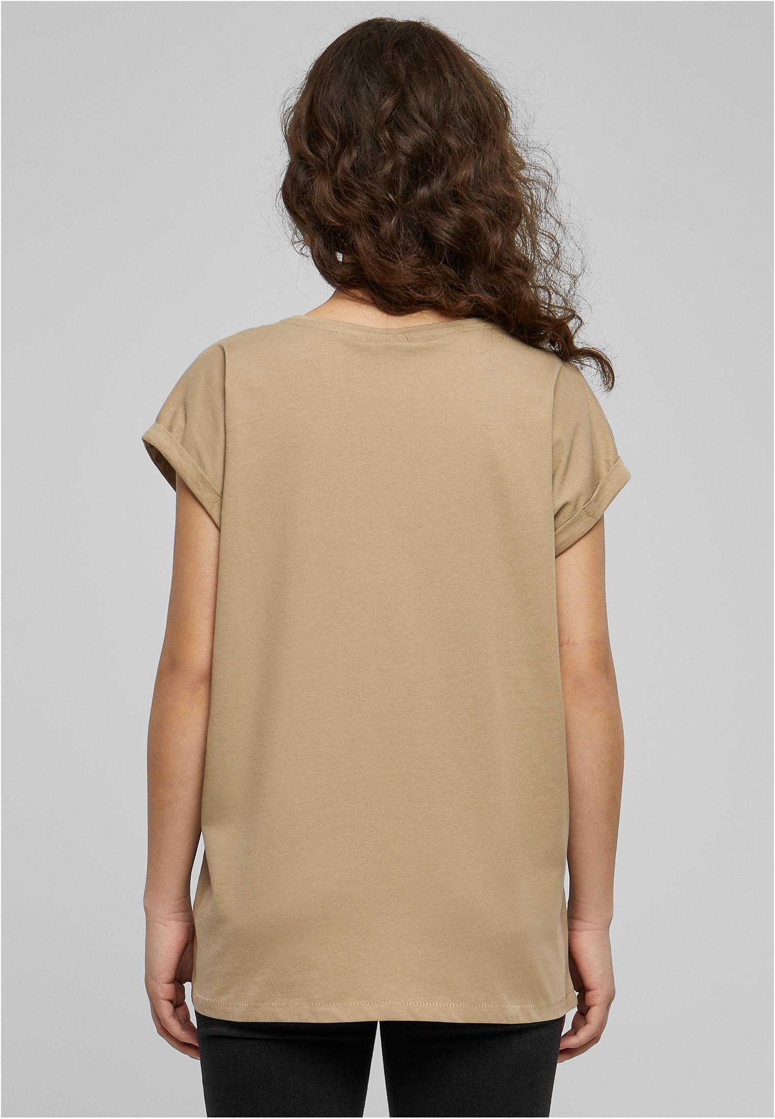 Ladies Extended Shoulder Tee Light