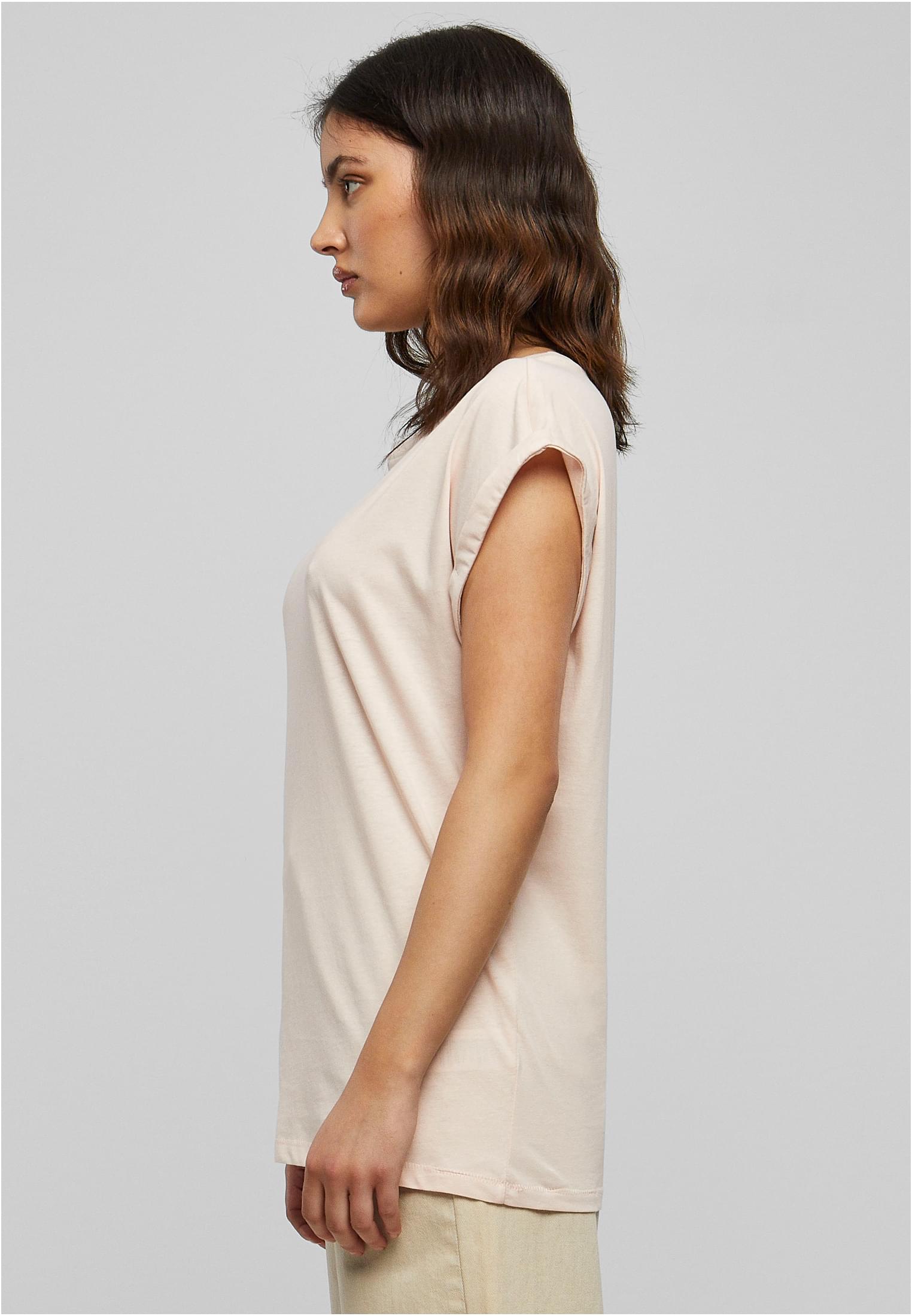 Ladies Extended Shoulder Tee Light