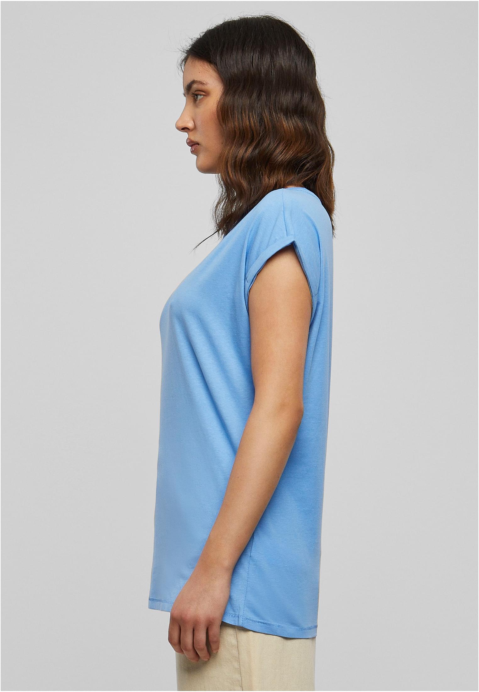 Ladies Extended Shoulder Tee Light