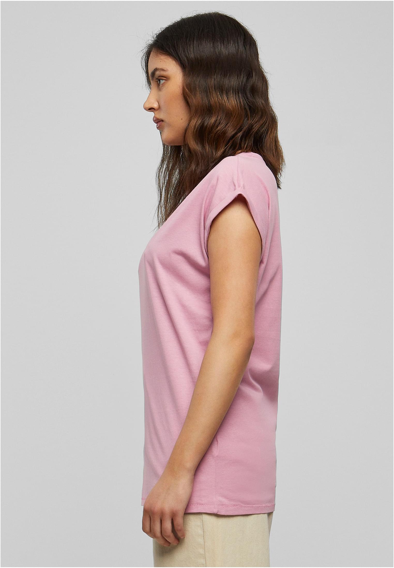 Ladies Extended Shoulder Tee Light