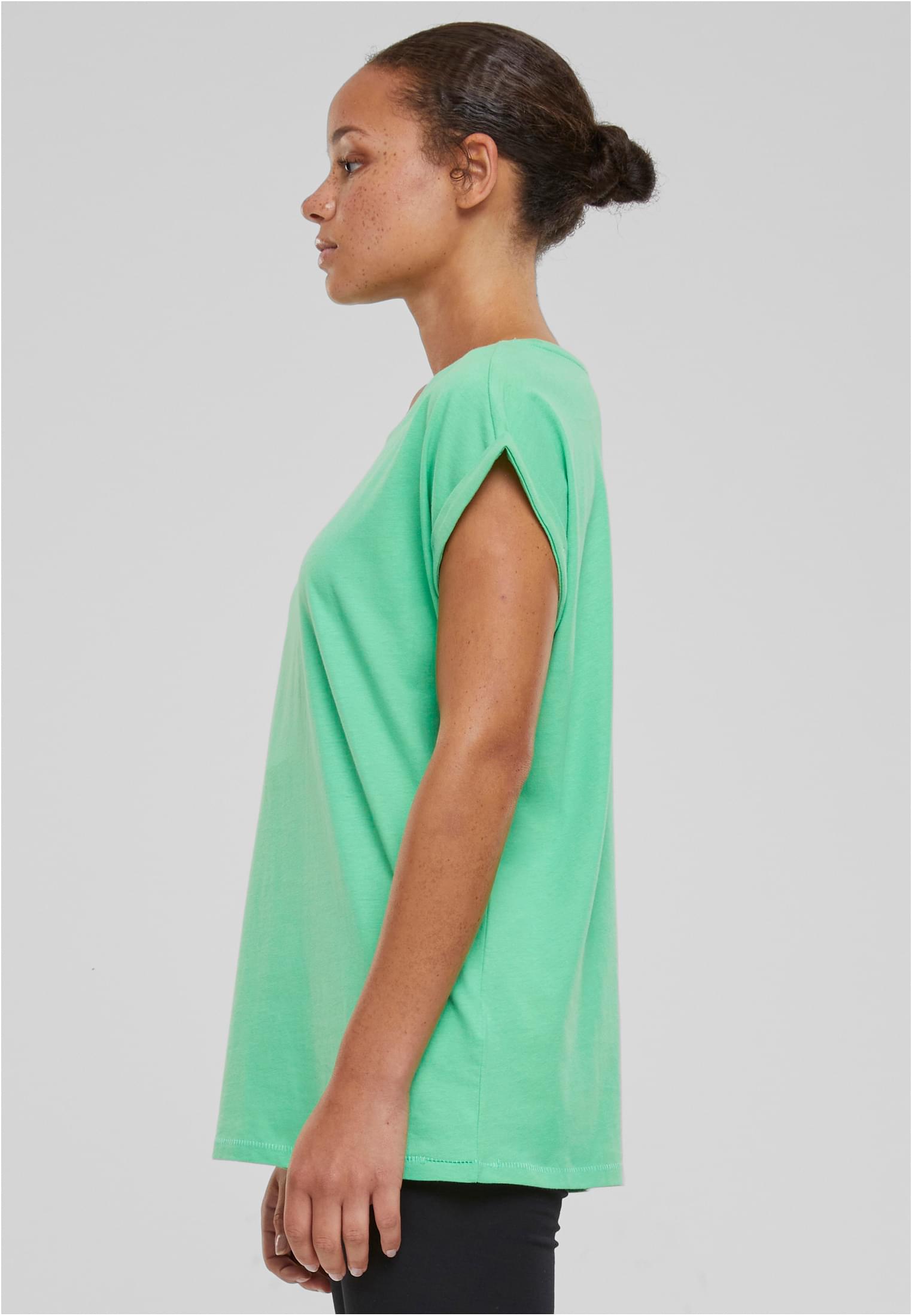 Ladies Extended Shoulder Tee Light