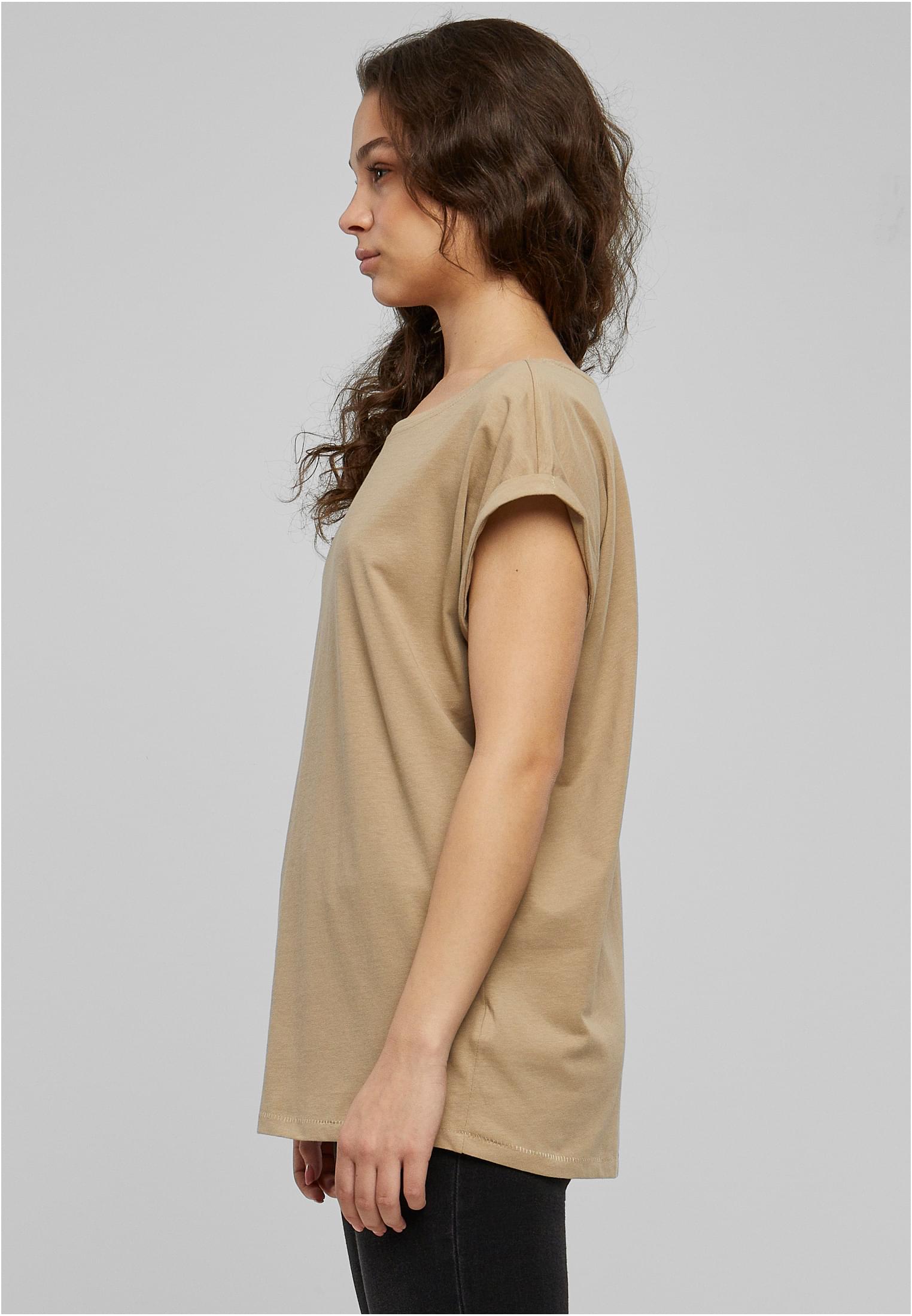 Ladies Extended Shoulder Tee Light