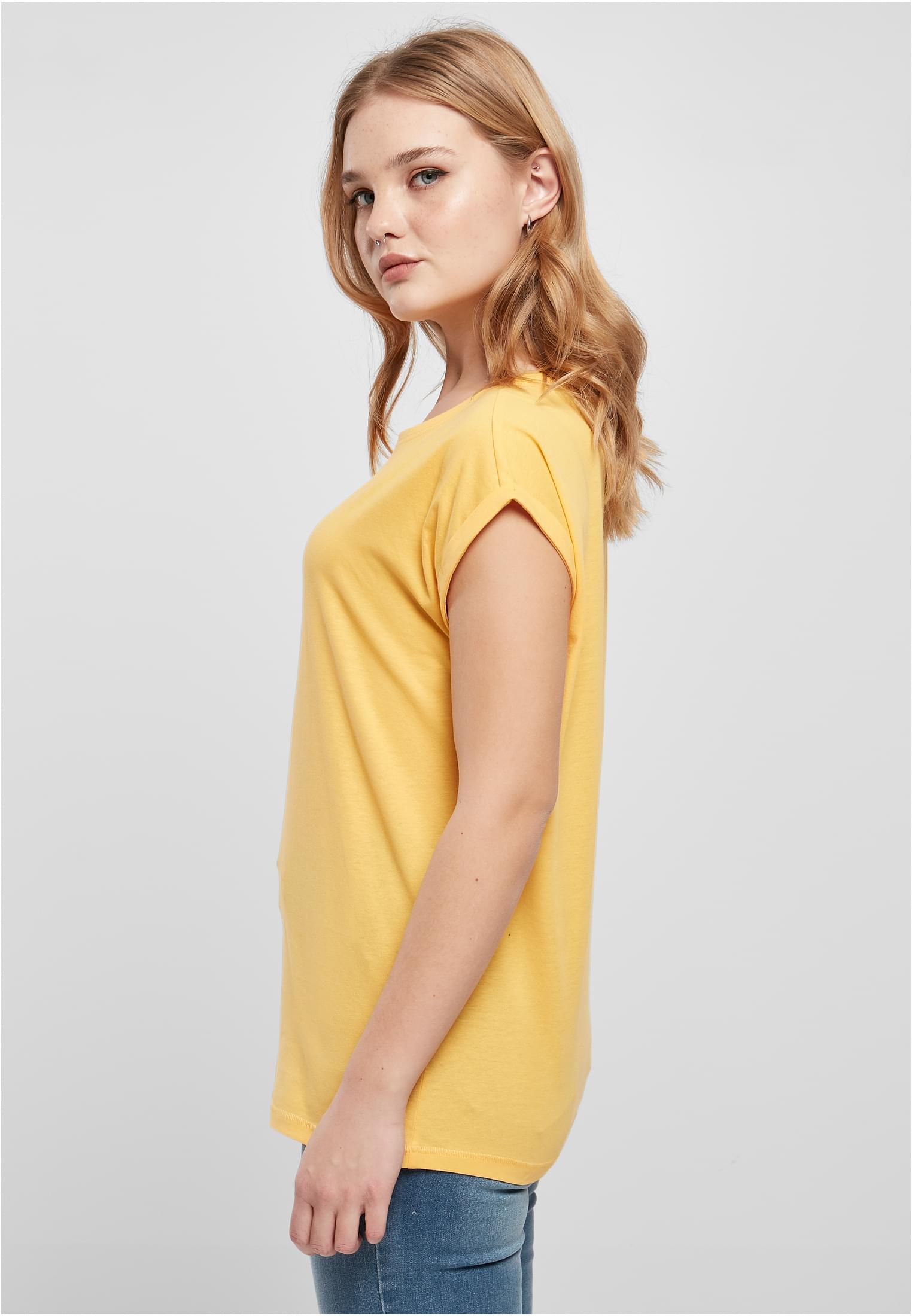 Ladies Extended Shoulder Tee Light