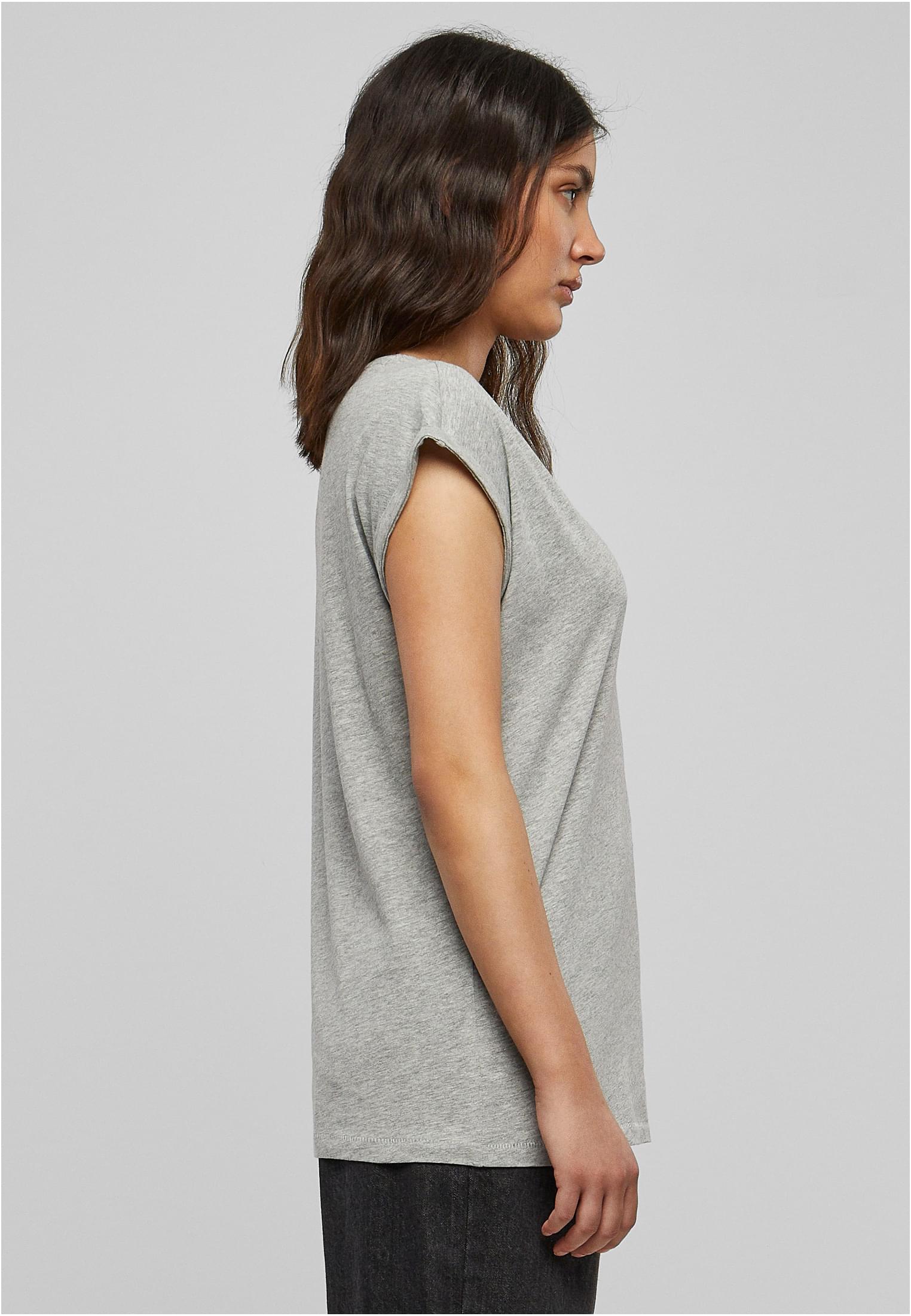 Ladies Extended Shoulder Tee Light