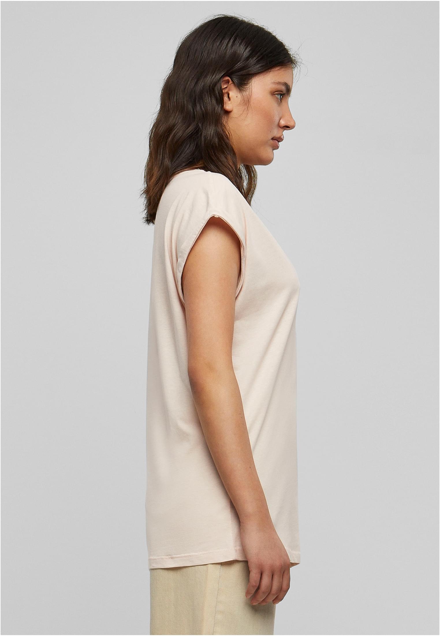 Ladies Extended Shoulder Tee Light