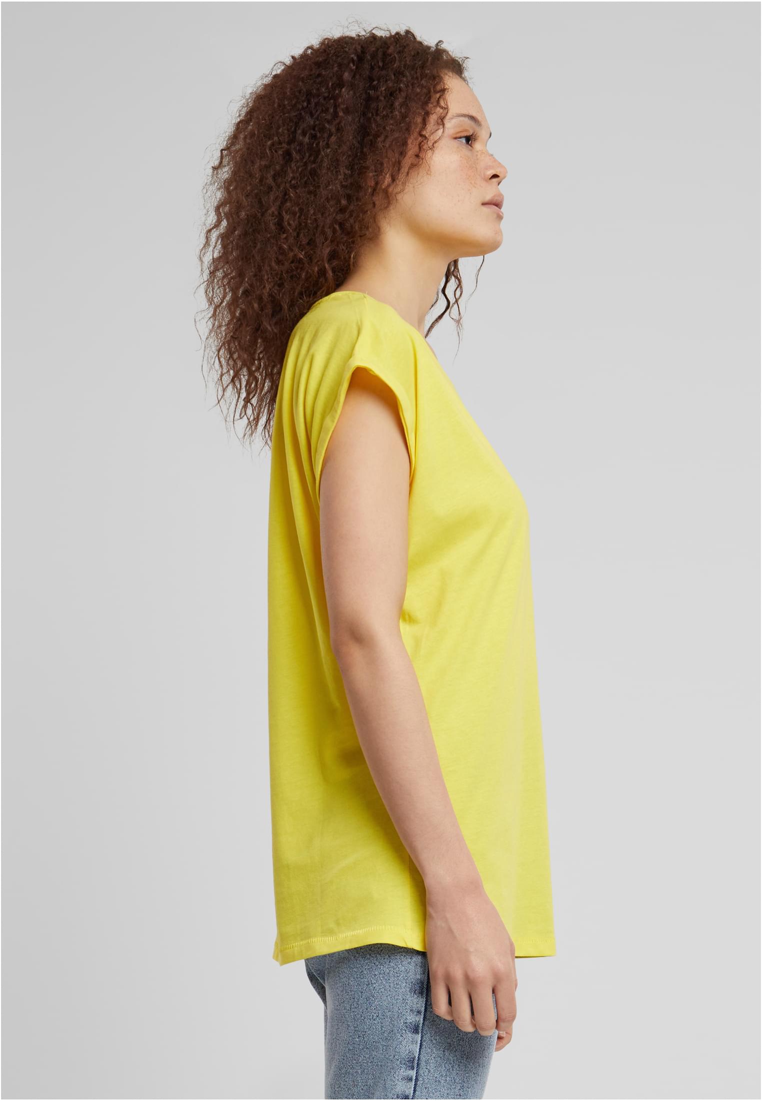 Ladies Extended Shoulder Tee Light