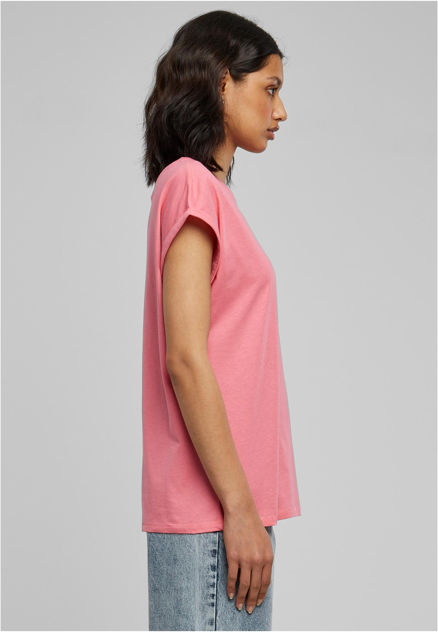 Ladies Extended Shoulder Tee Light