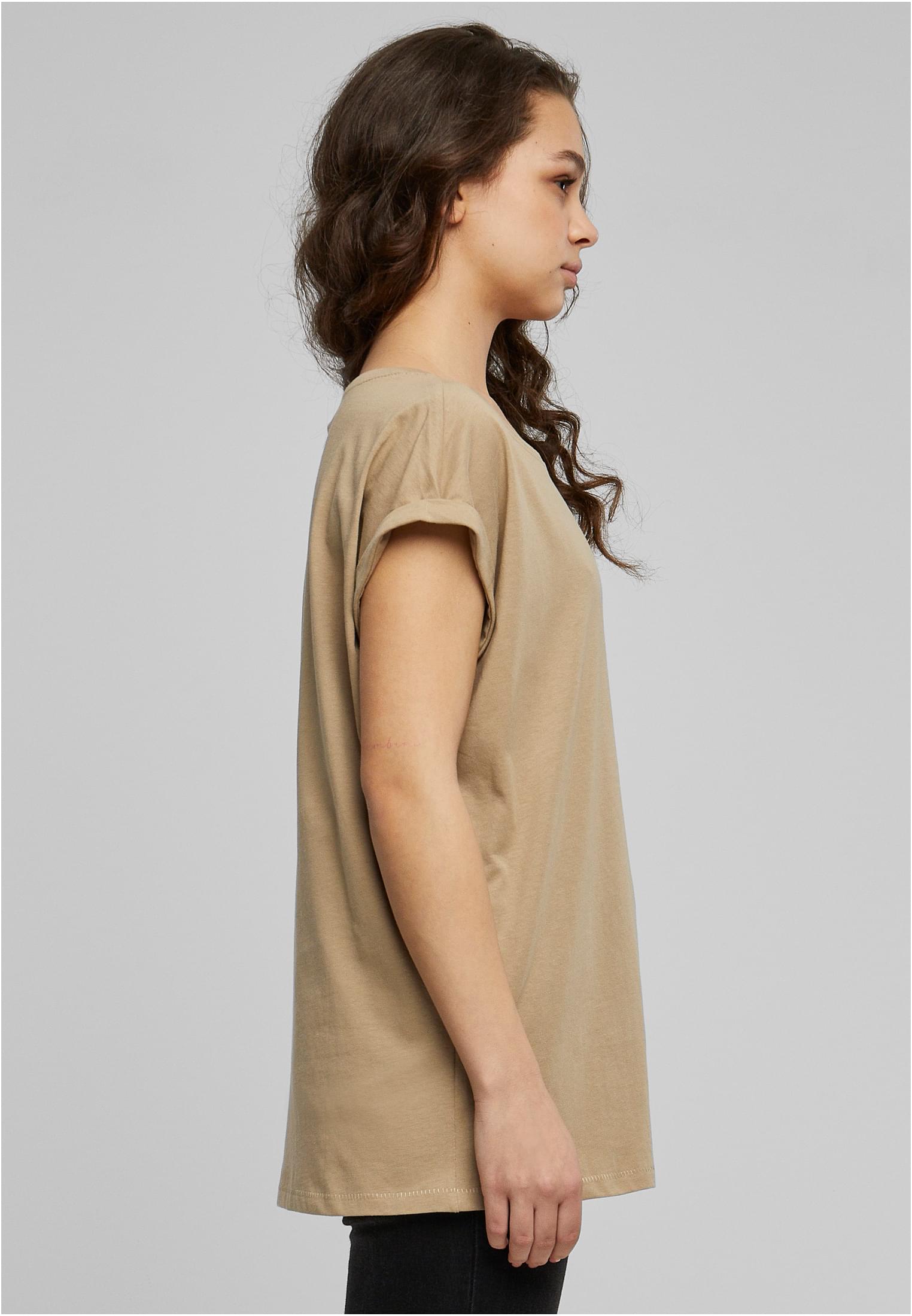 Ladies Extended Shoulder Tee Light