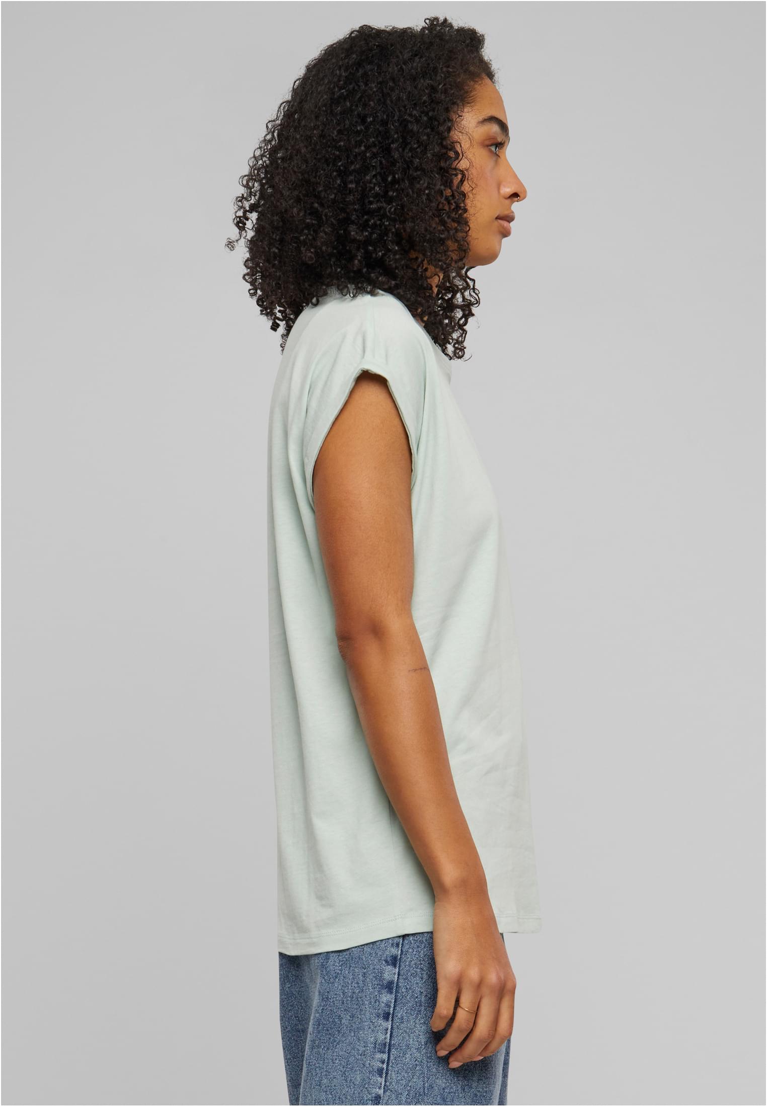 Ladies Extended Shoulder Tee Light