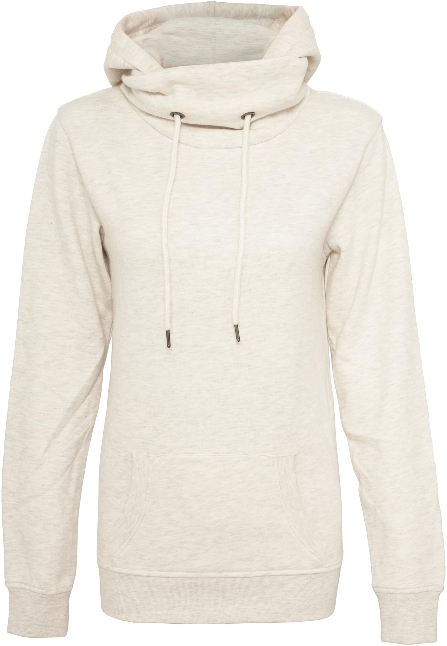 Ladies High Neck Hoody | offwhite