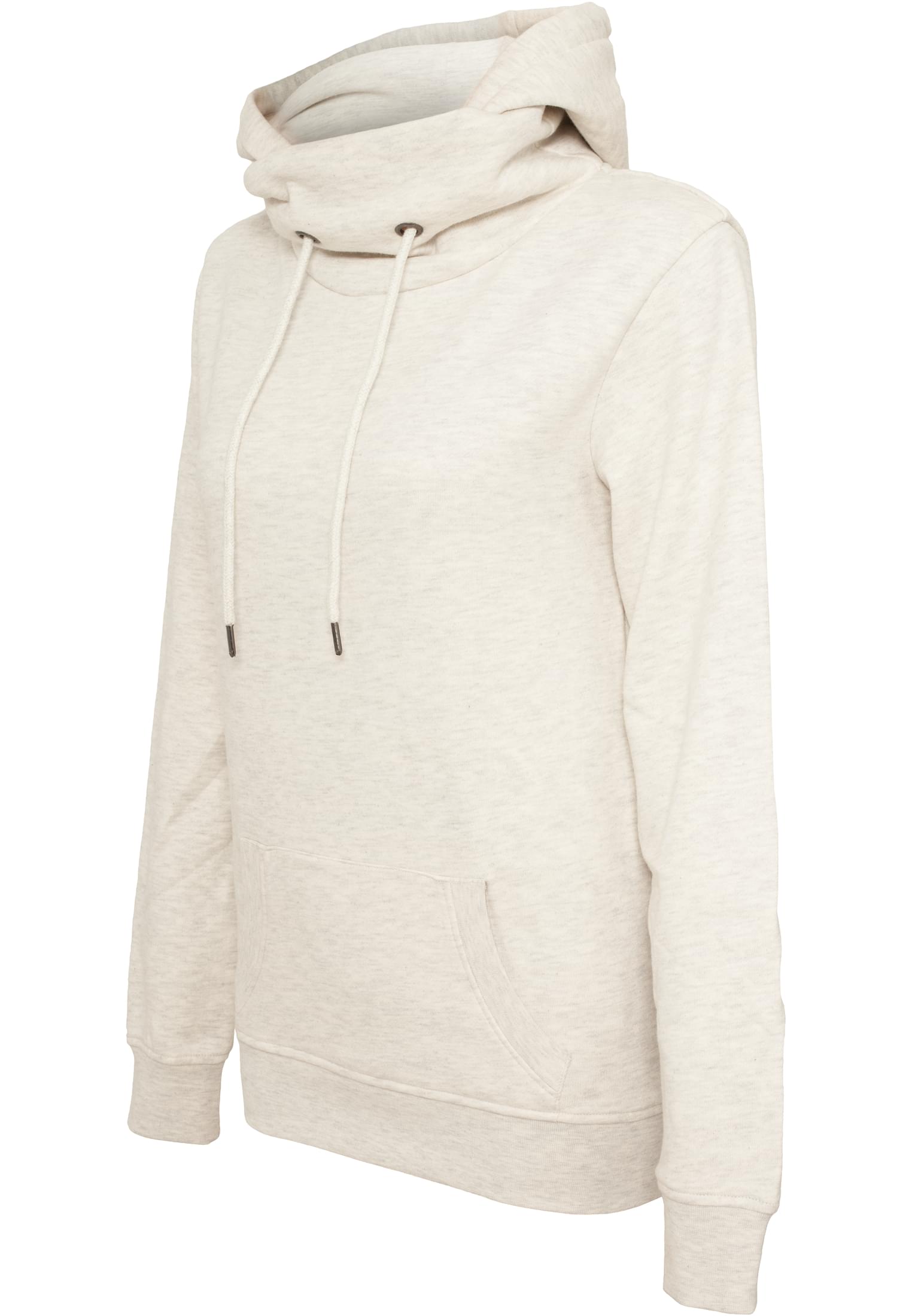 Ladies High Neck Hoody | offwhite