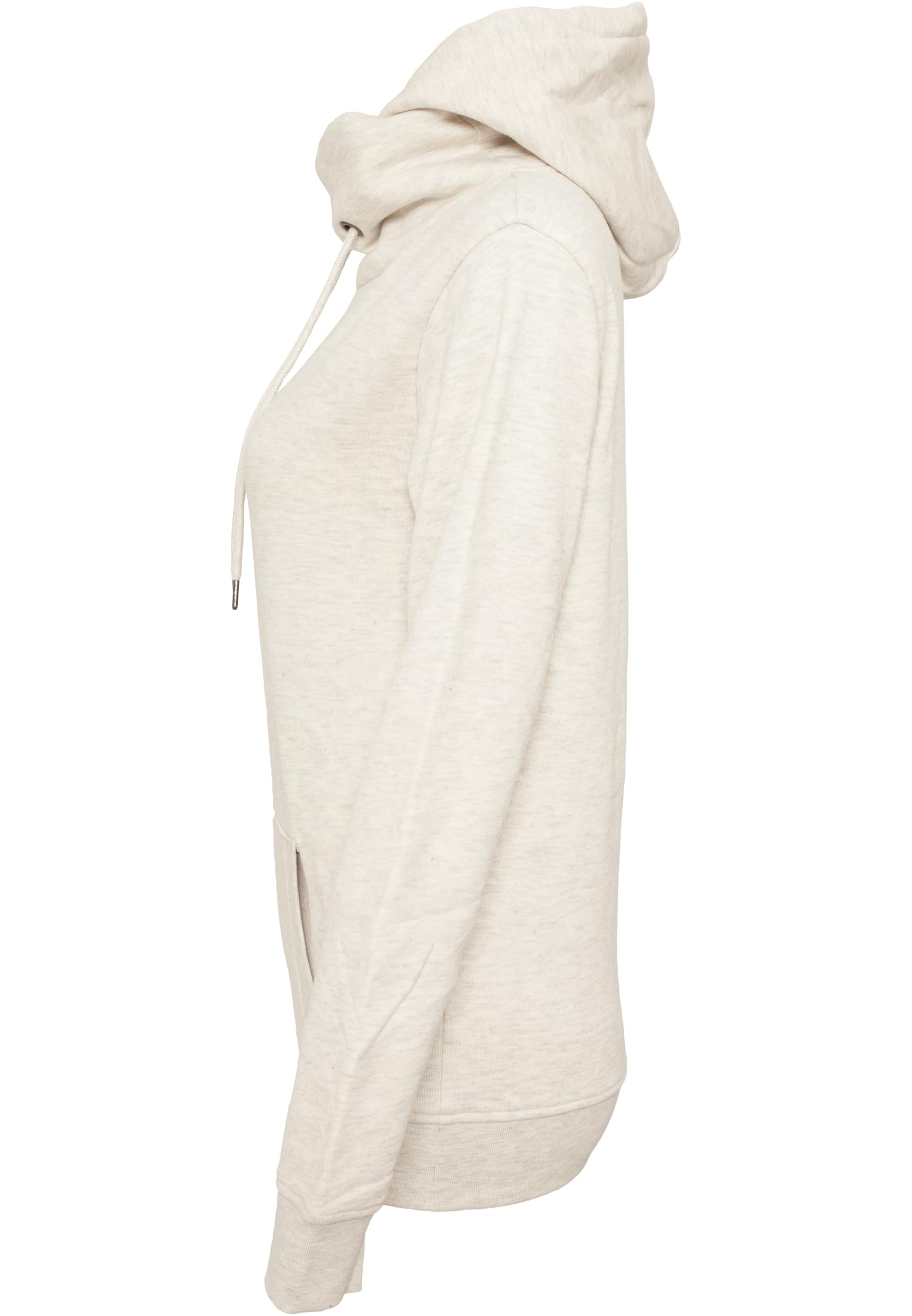 Ladies High Neck Hoody | offwhite