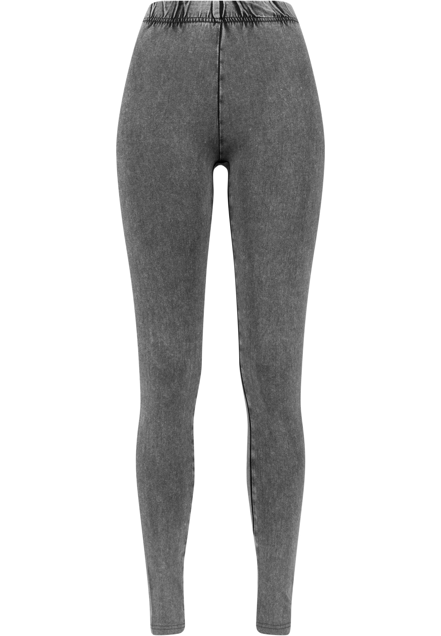 Ladies Acid Wash Leggings | grey