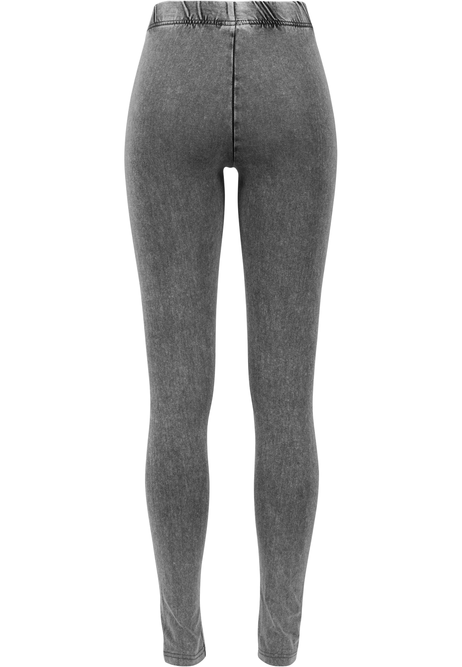 Ladies Acid Wash Leggings | grey