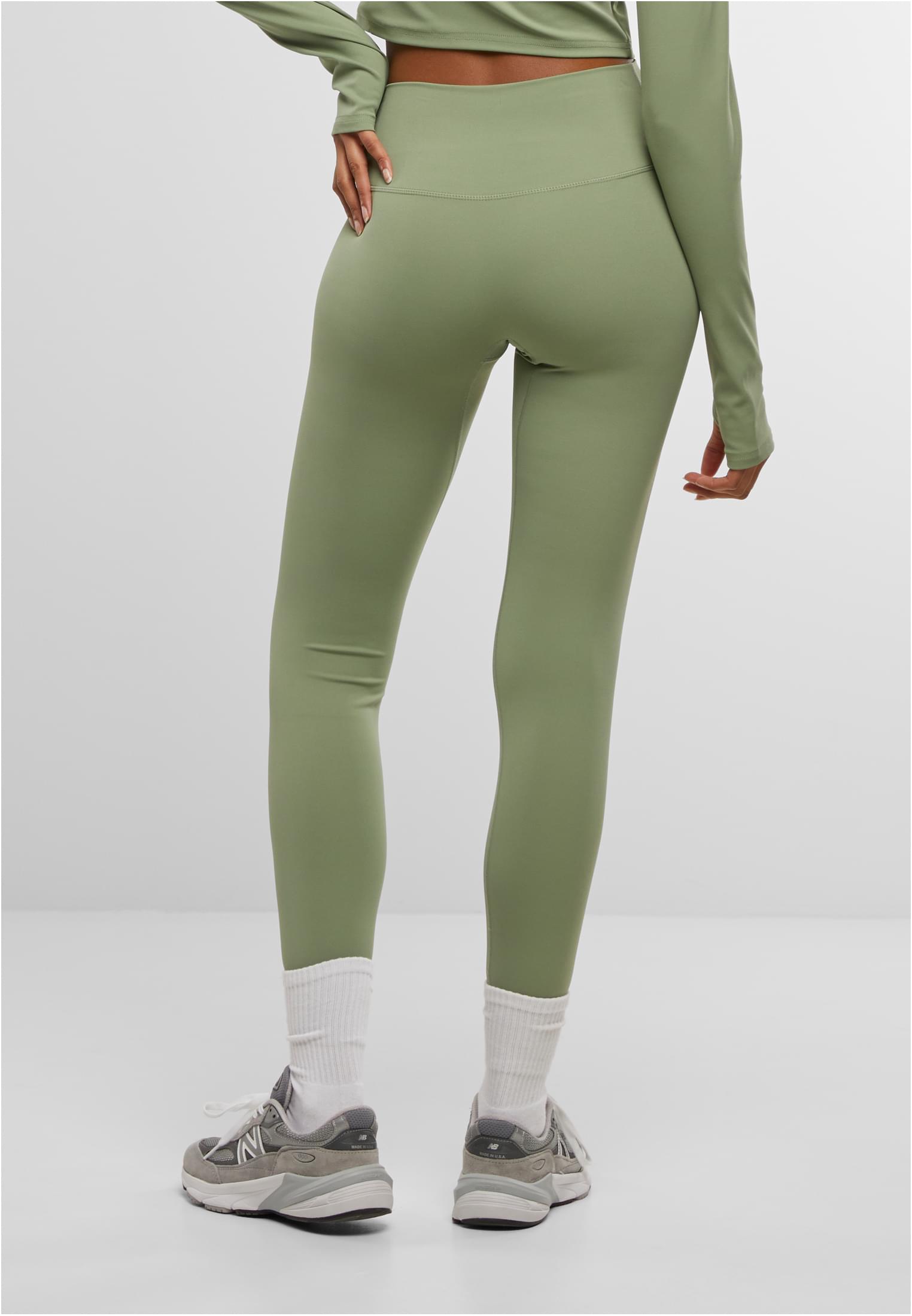 Ladies Sports Leggings | matcha green