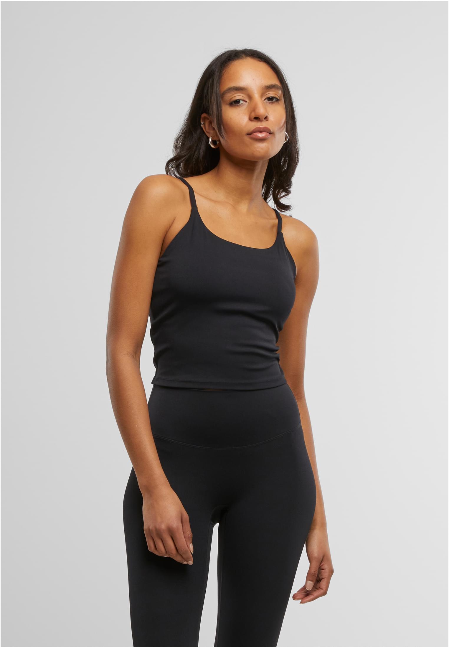 Ladies Sports Top adjustable | black