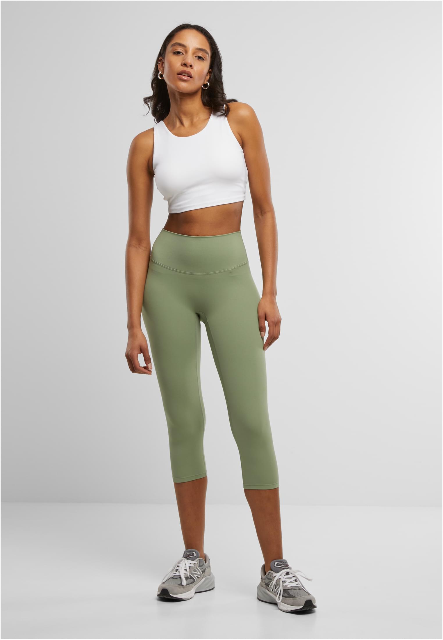 Ladies Sports Bra low back | white