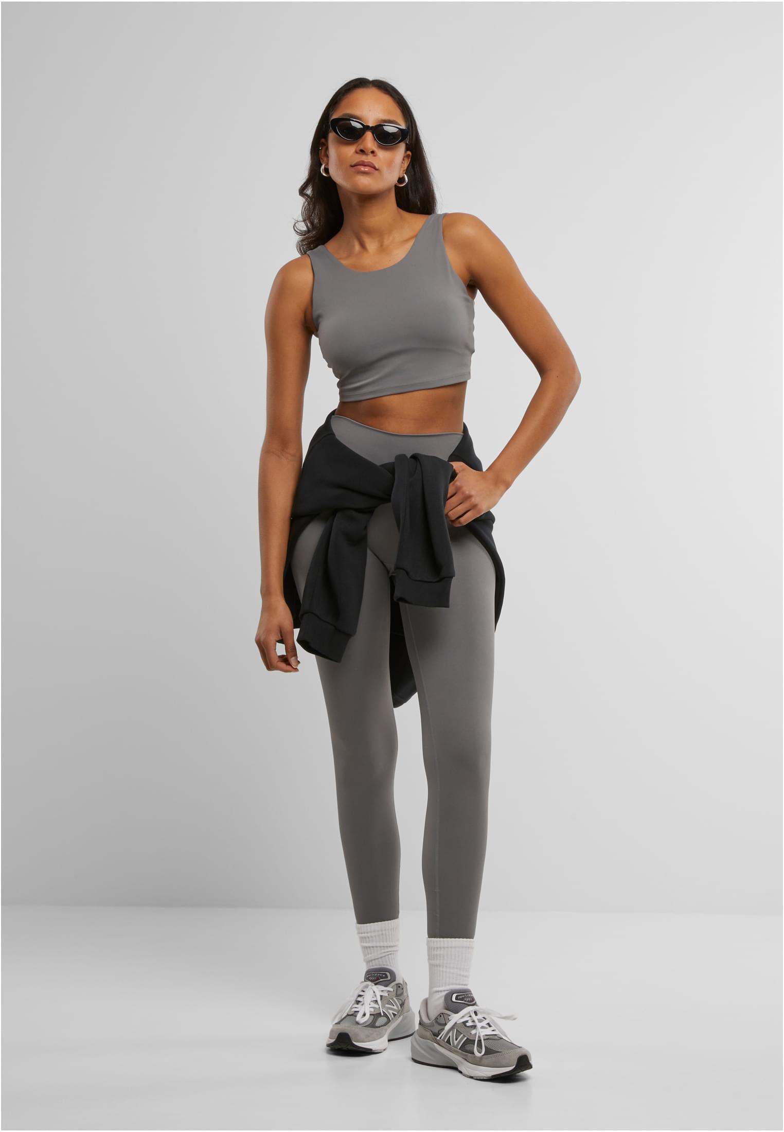 Ladies Sports Bra low back | senior grey