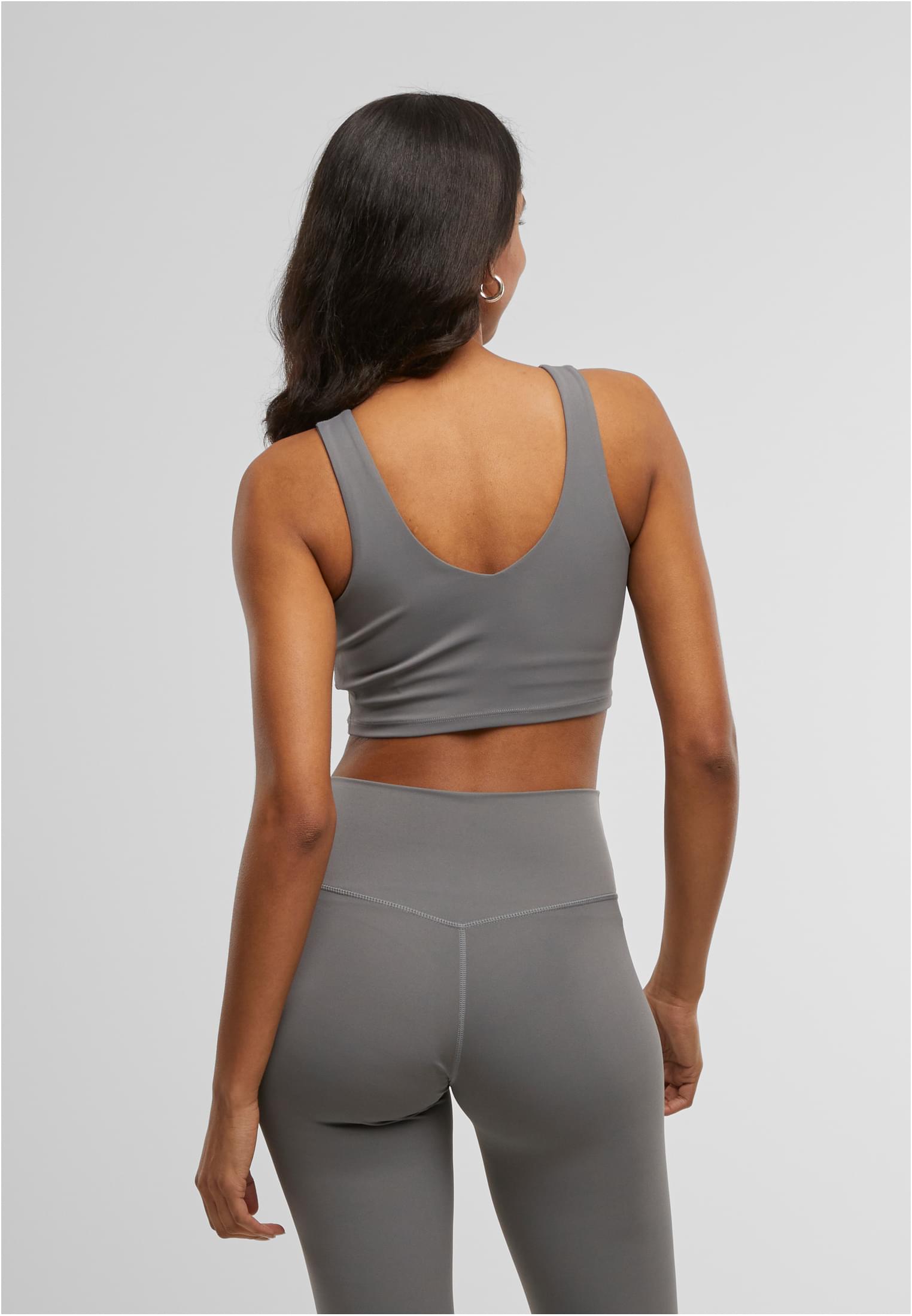 Ladies Sports Bra low back | senior grey