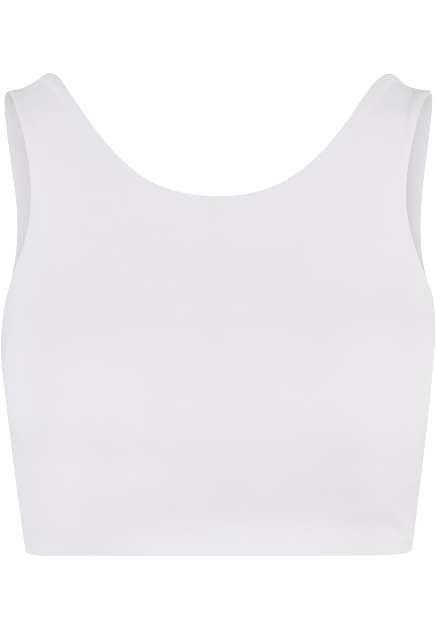Ladies Sports Bra low back | white