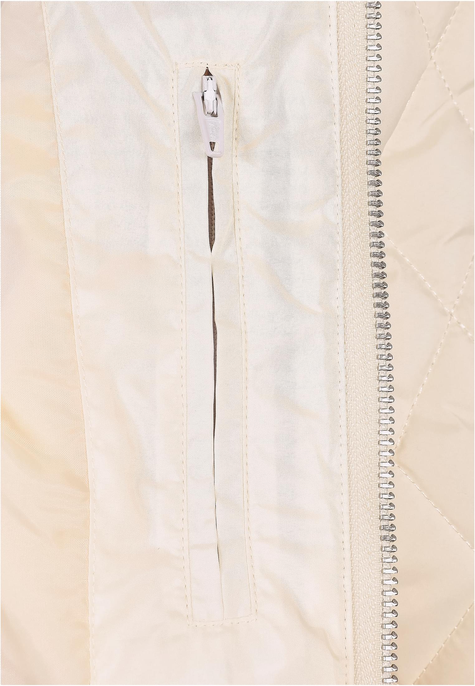 Ladies Diamond Quilt Nylon Jacket | whitesand