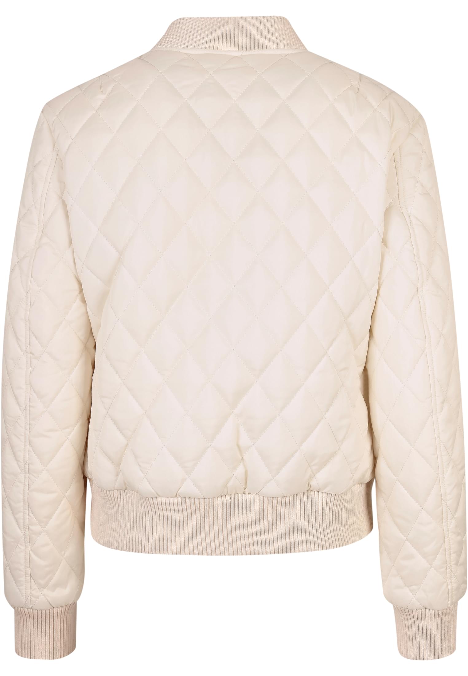 Ladies Diamond Quilt Nylon Jacket | whitesand