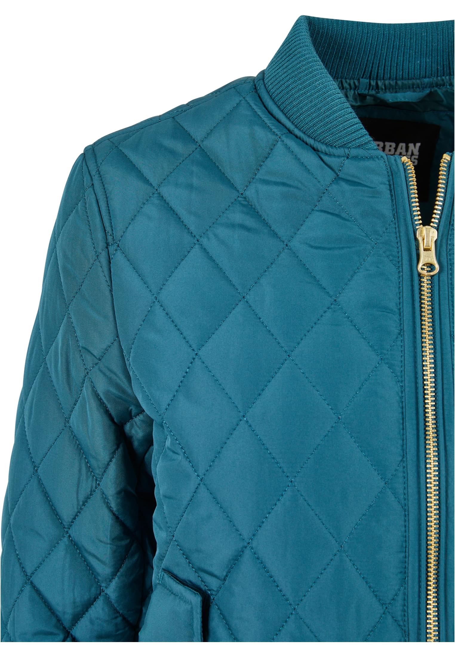 Ladies Diamond Quilt Nylon Jacket | jasper