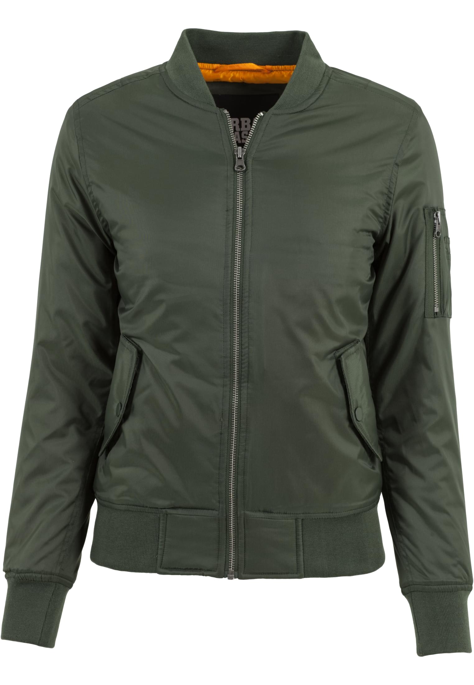 Ladies Basic Bomber Jacket | olive