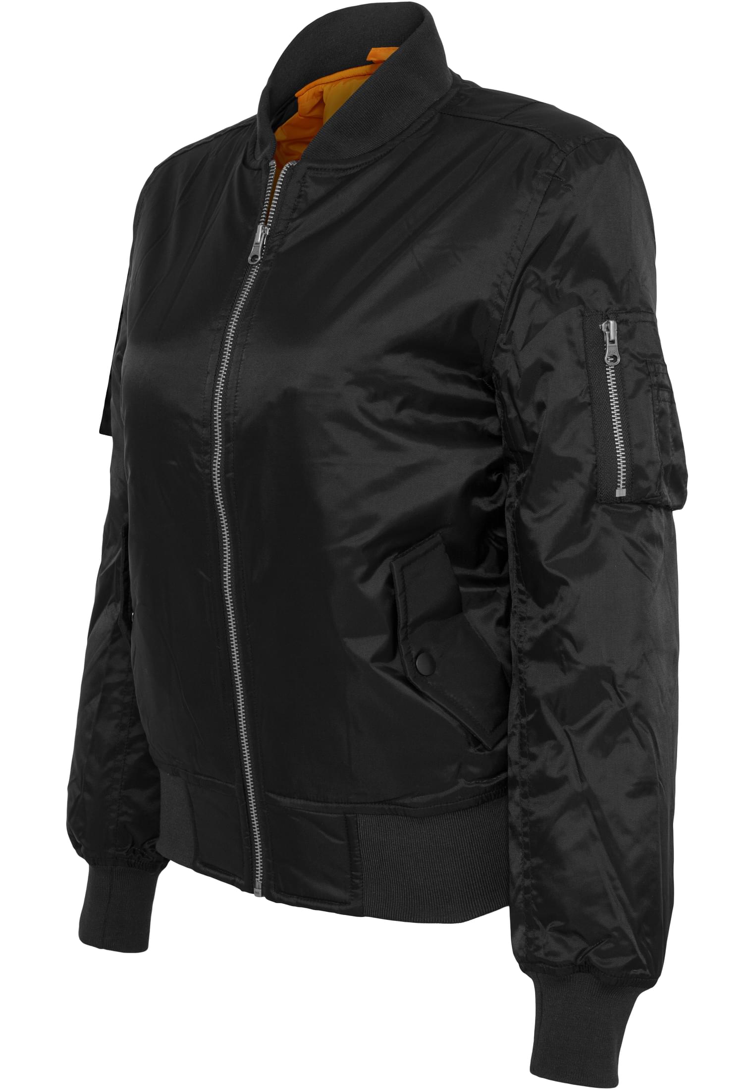 Ladies Basic Bomber Jacket | black