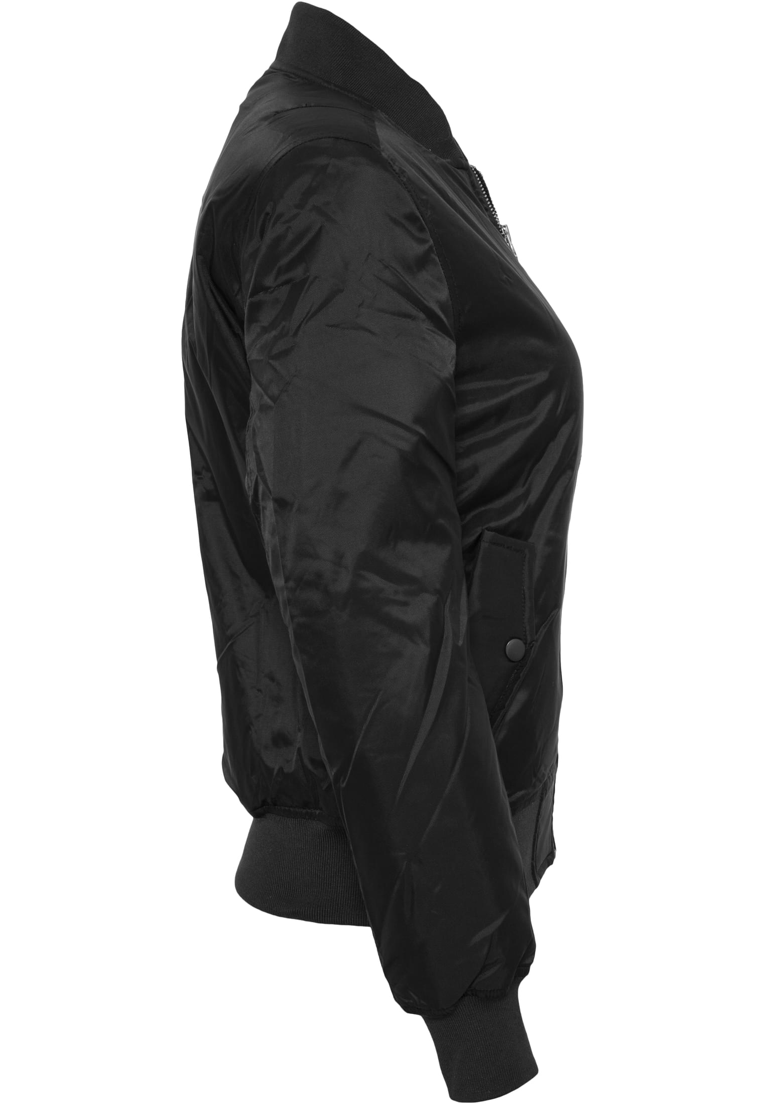 Ladies Basic Bomber Jacket | black