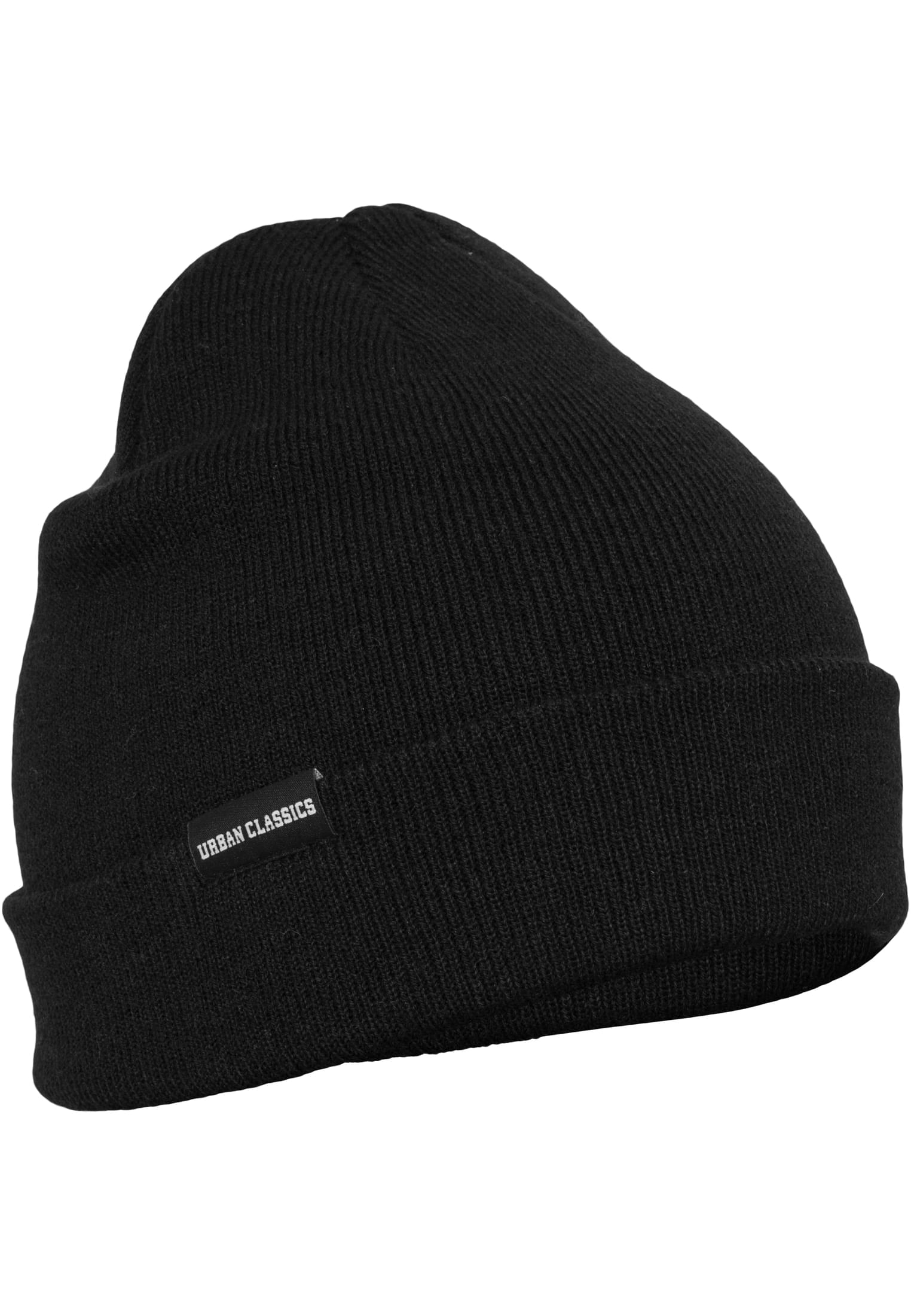 Basic Flap Beanie | black