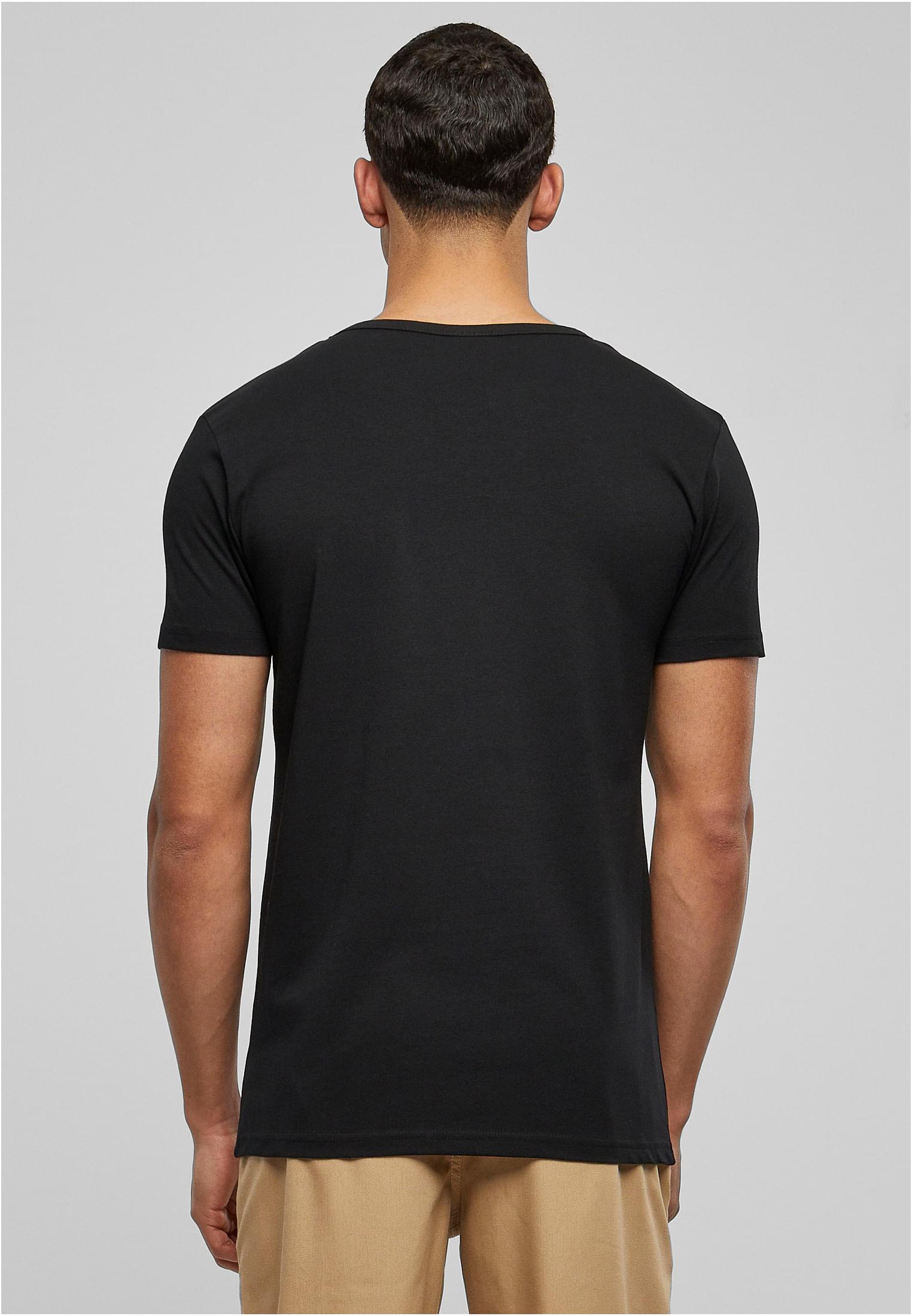 Fitted Stretch Tee | black